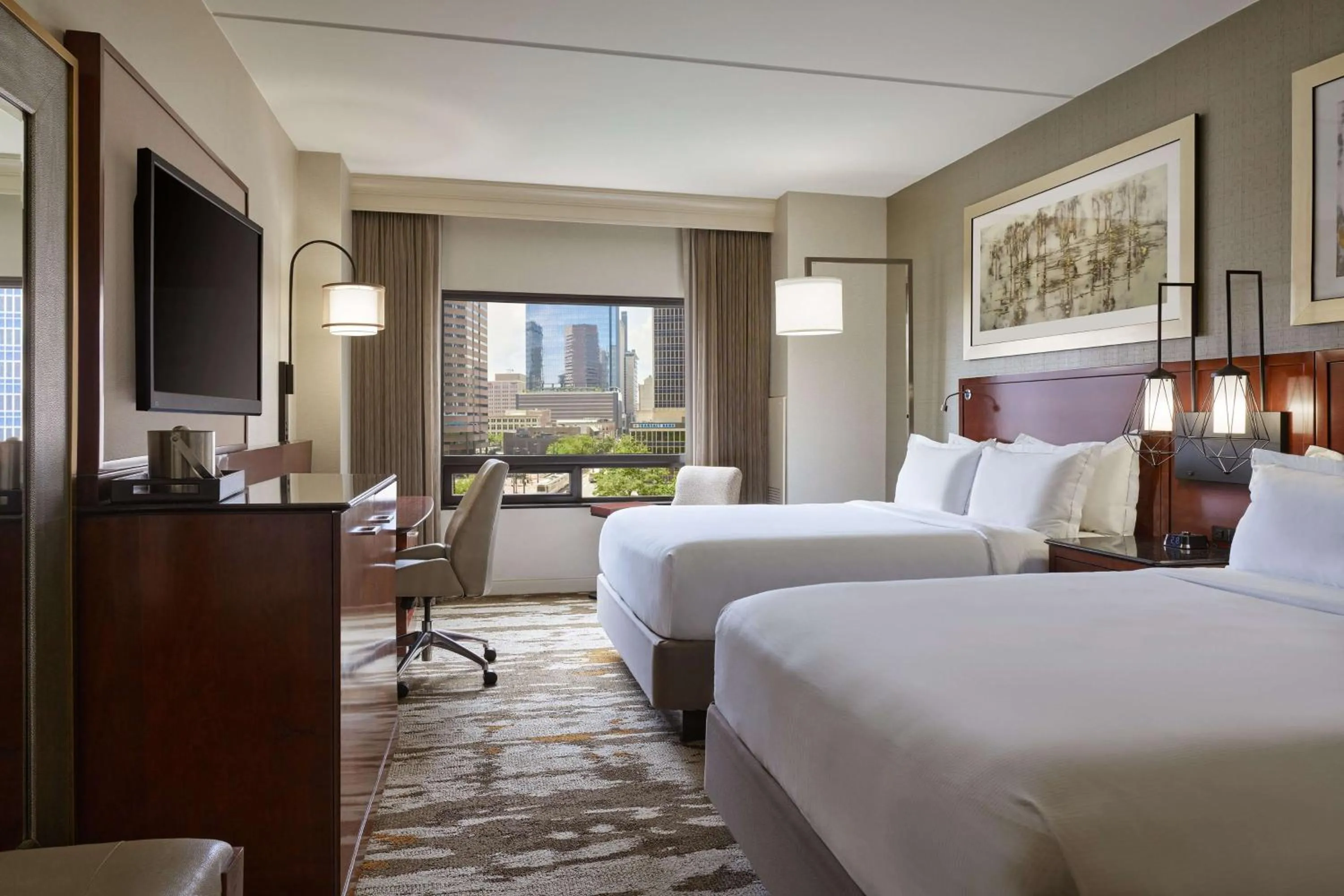 Queen Room with Two Queen Beds in Hilton Denver City Center