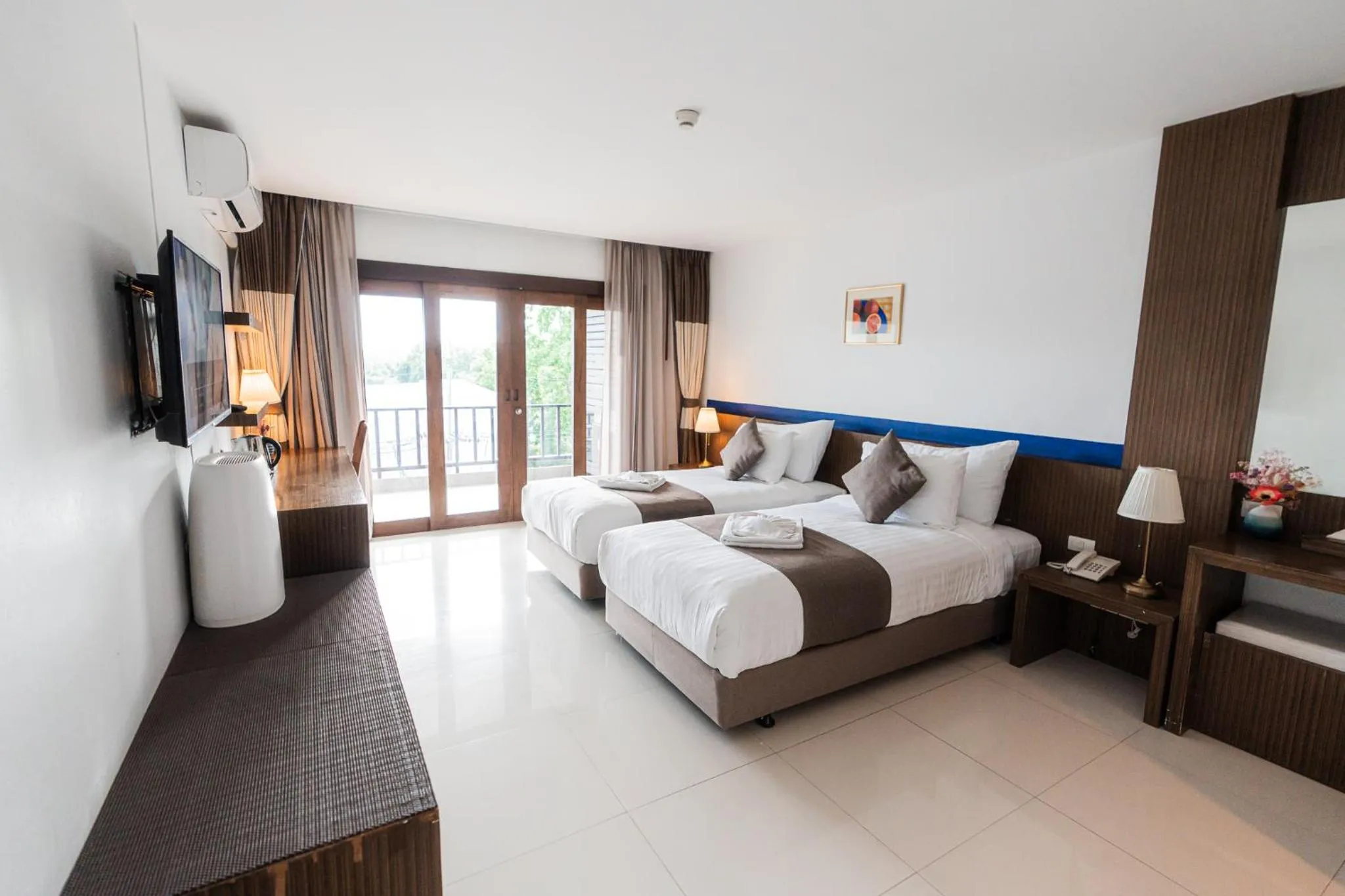 Superior Twin Room in Siam Triangle Hotel Chiang Sean