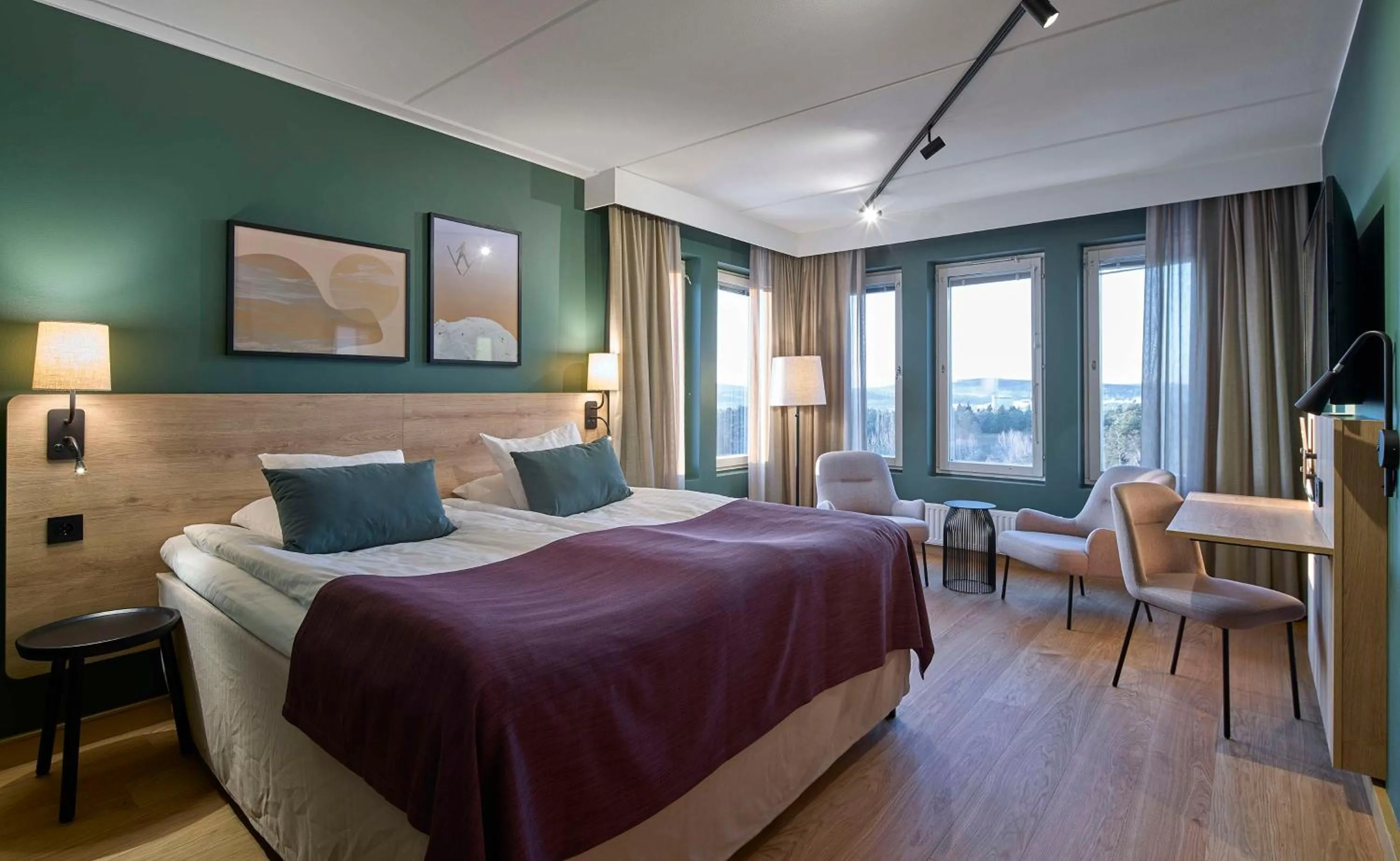 Superior King Room in Scandic Lugnet