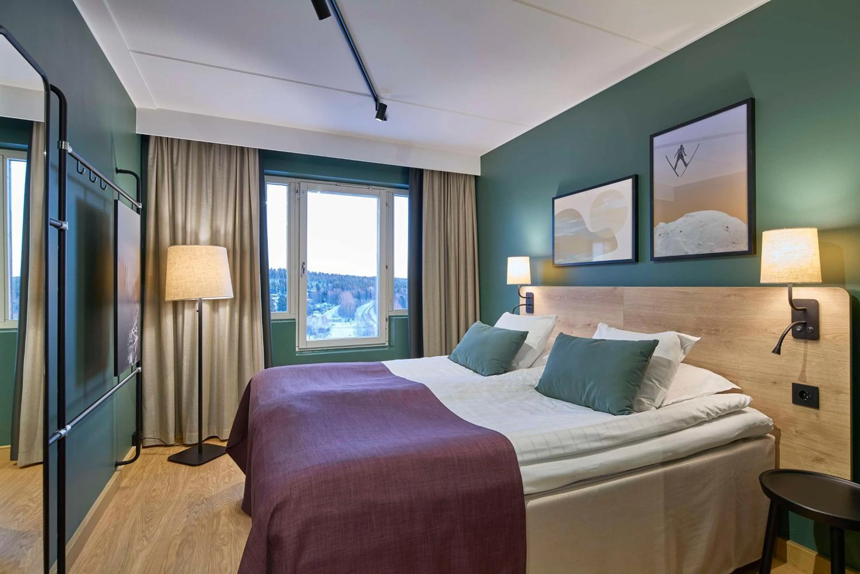 Standard Double Room in Scandic Lugnet