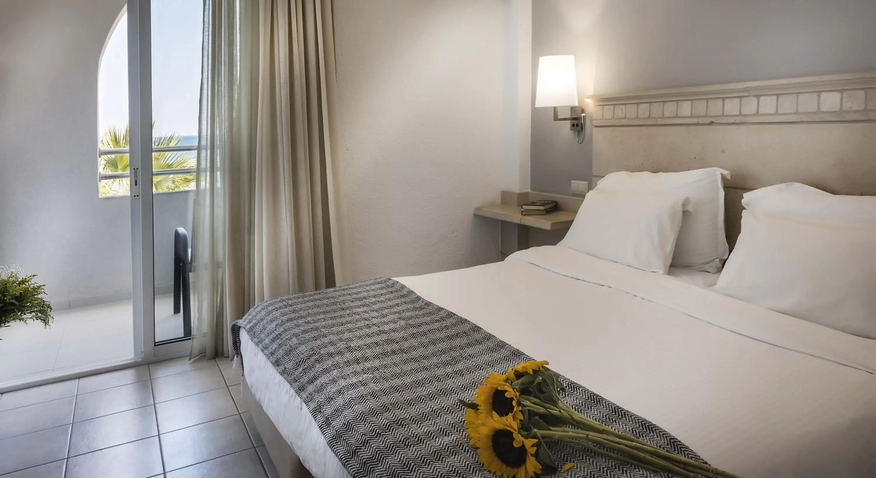 Double Room with Sea View in Glaros Beach Hotel