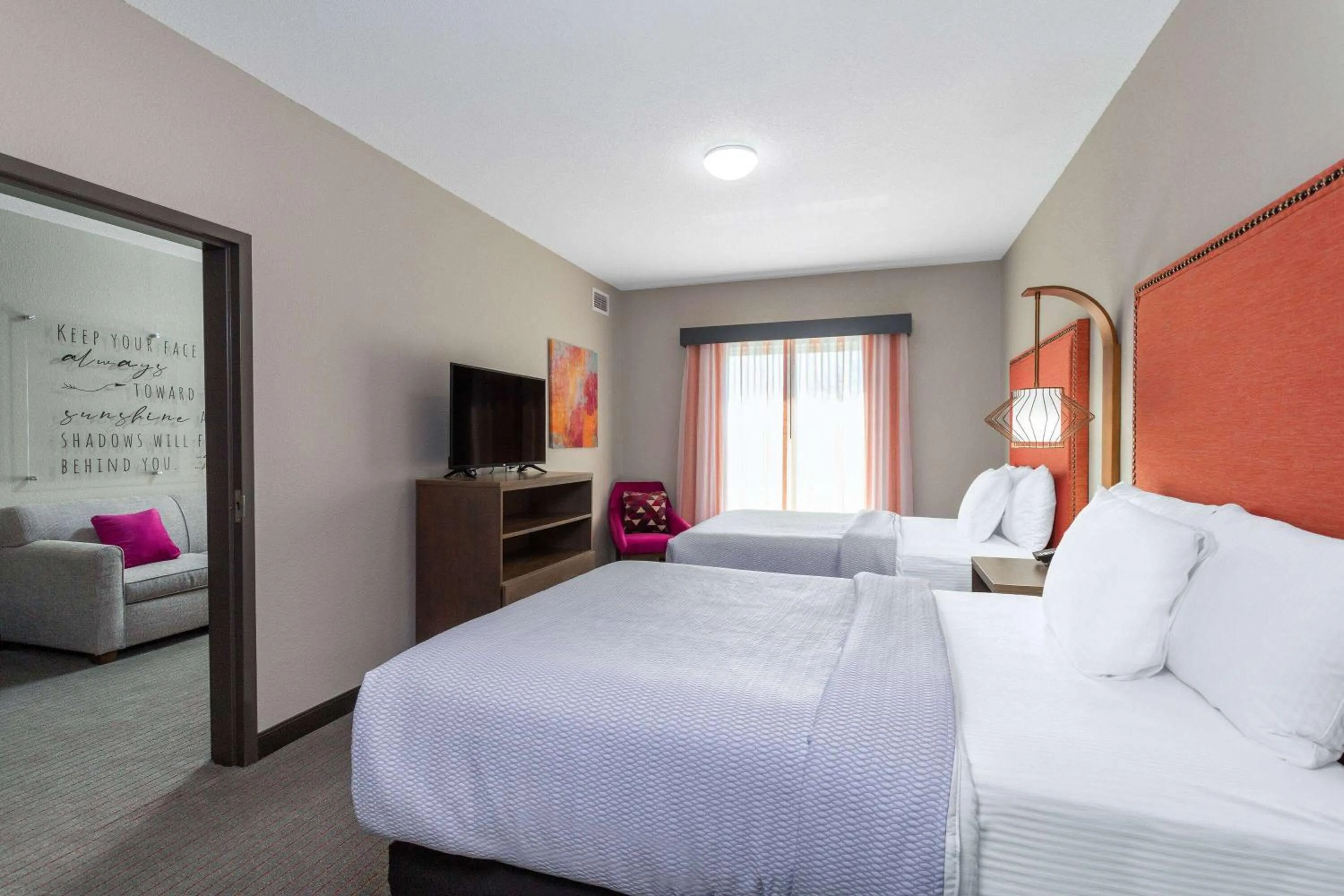 One-Bedroom Suite with Two Queen Beds - Non-Smoking in La Quinta Inn & Suites by Wyndham Augusta Fort Eisenhower
