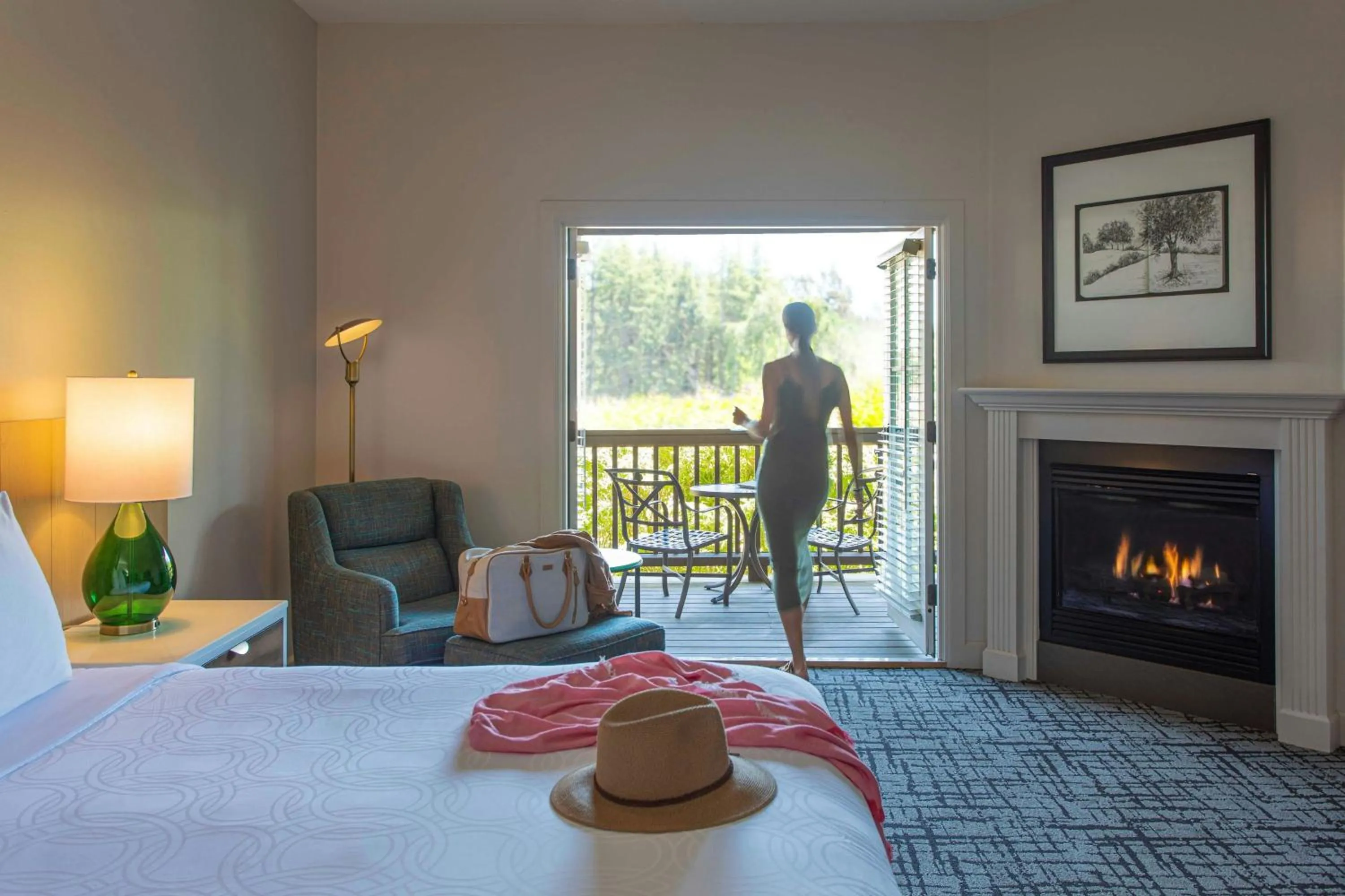 Premier King Room with Balcony and Resort View in The Lodge at Sonoma Resort, Autograph Collection
