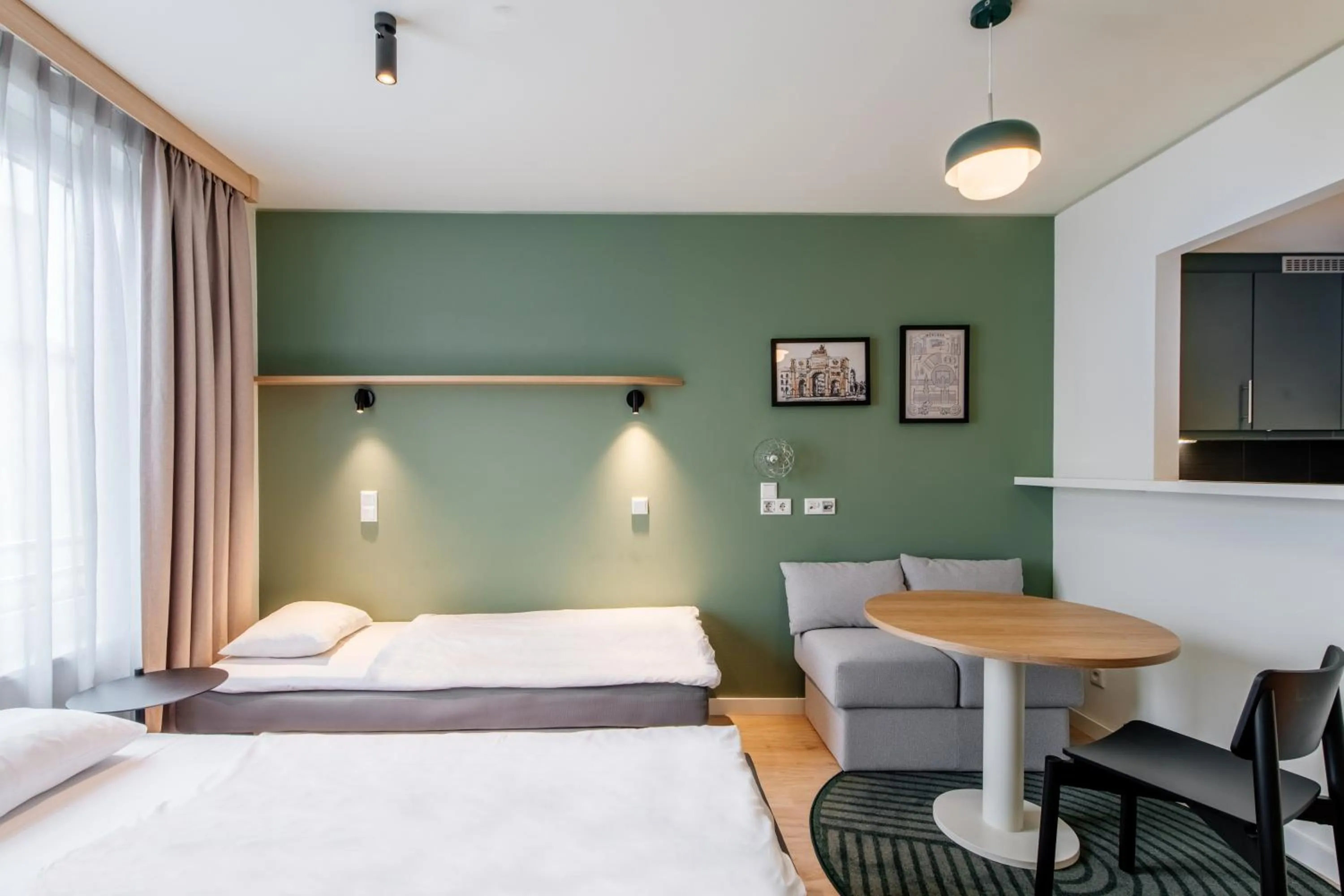 One-Bedroom Apartment (4 Adults) in Aparthotel Adagio Muenchen City