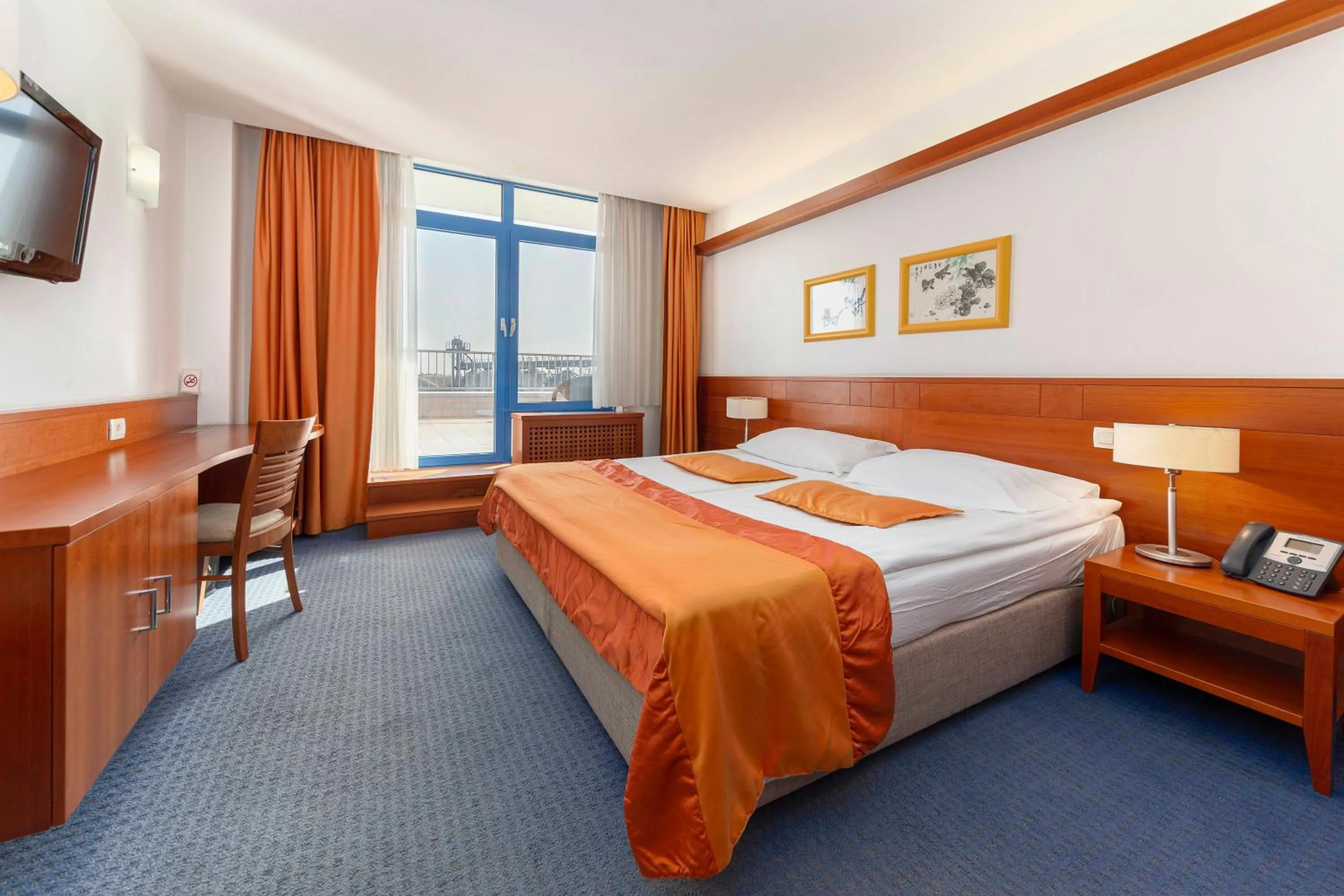 Double Room with Terrace - single occupancy in Garni Hotel Azul