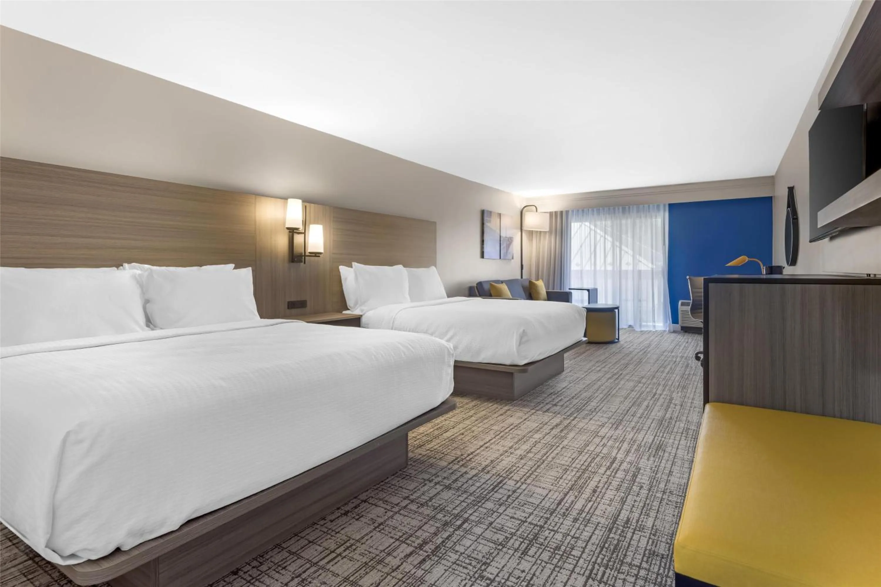 Queen Room with Two Queen Beds and Sofa Bed - Balcony/Non-Smoking in Best Western Plus Elgin - Chicago