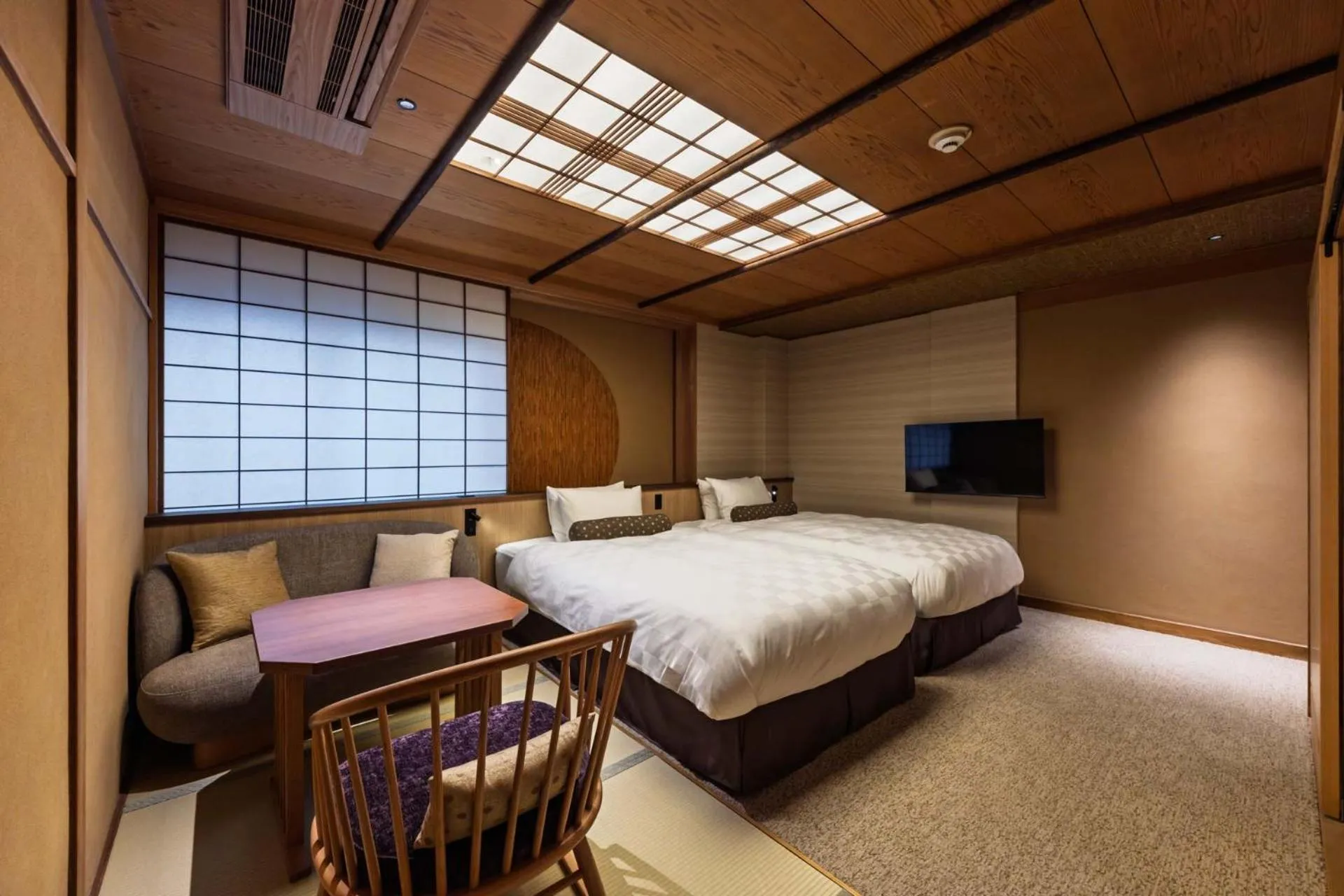 Economy Twin Room in Kyoto Ryokan SAKANOUE