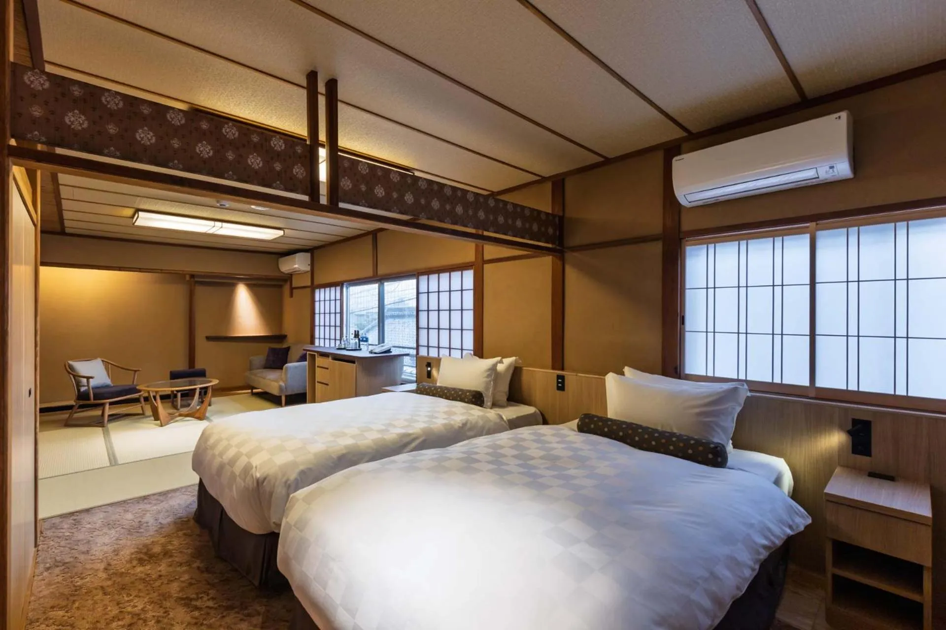 Deluxe Quadruple Room - single occupancy in Kyoto Ryokan SAKANOUE
