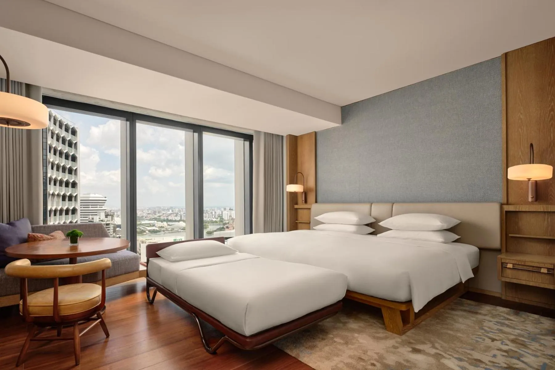 Deluxe King Room with Sea View in Andaz Singapore, By Hyatt