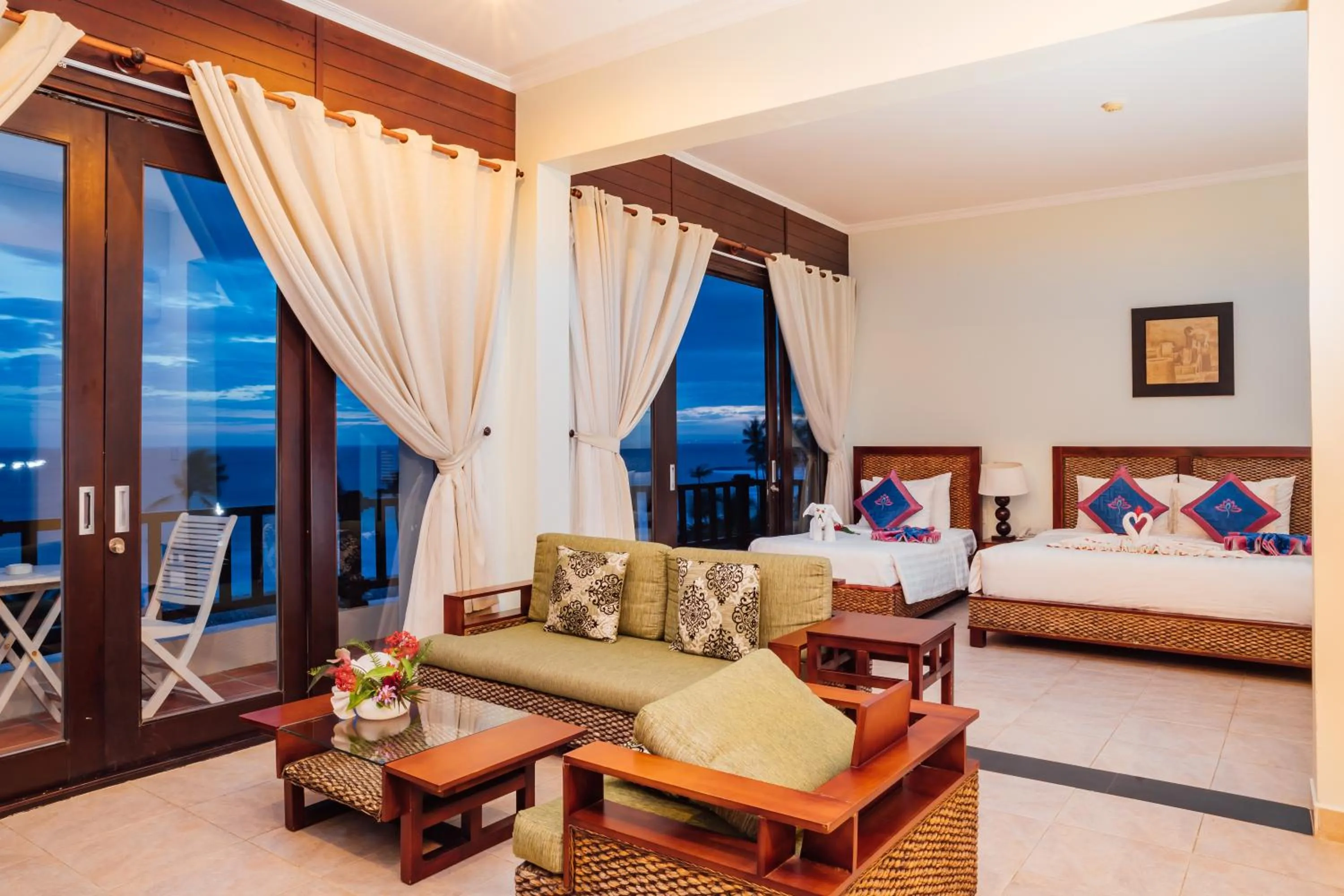 Family Suite with Sea View in Lotus Muine Resort & Spa