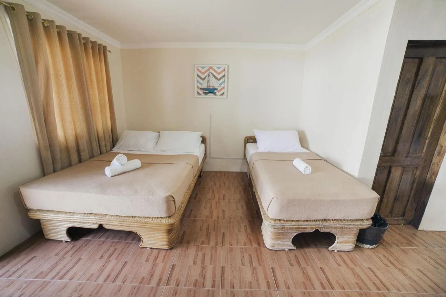 Deluxe Triple Room with Sea View in Panglao Grande Resort 邦劳美丽度假村