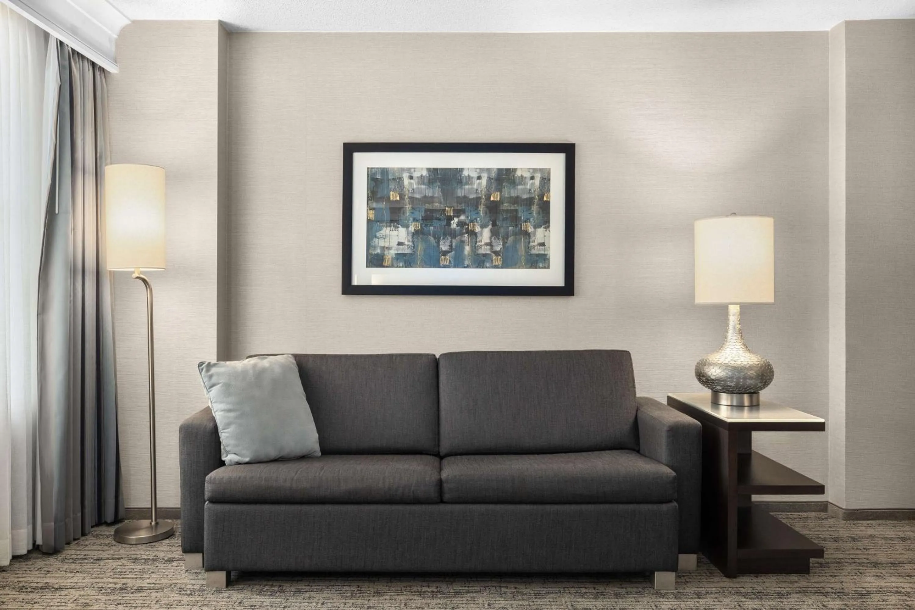Two Room Suite with Two Double Beds and Sofa Bed in Hampton Inn & Suites Downers Grove Chicago
