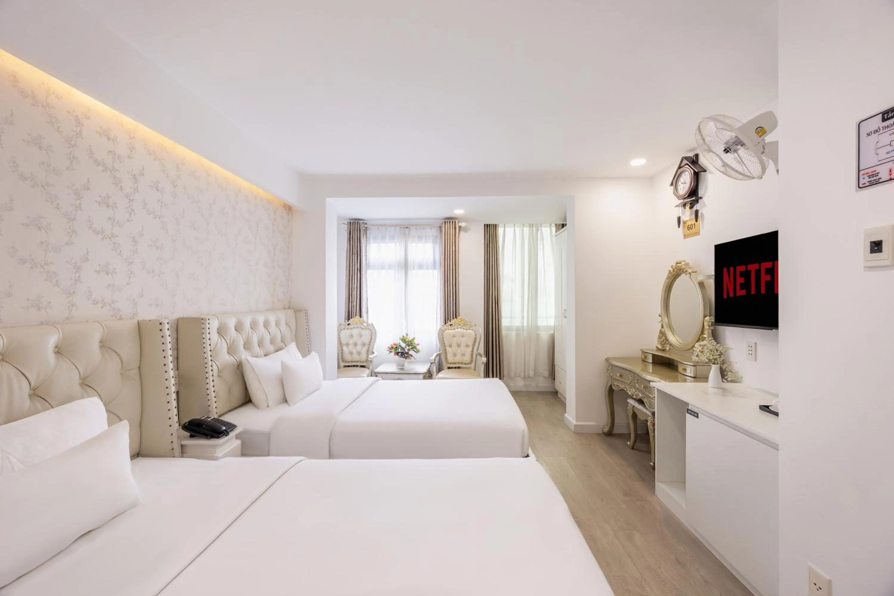 Deluxe Twin Room in A25 Hotel - 255 Lê Thánh Tôn