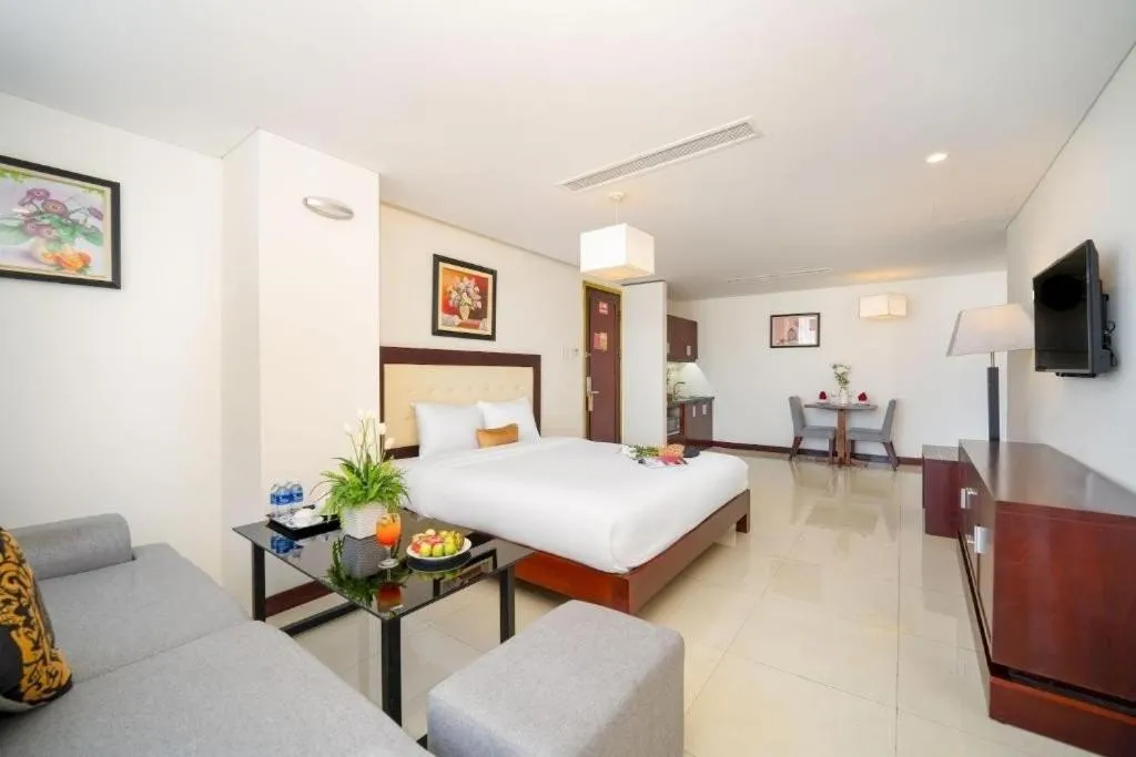 Deluxe King Studio in Gemma Hotel & Apartment Near Dragon Bridge