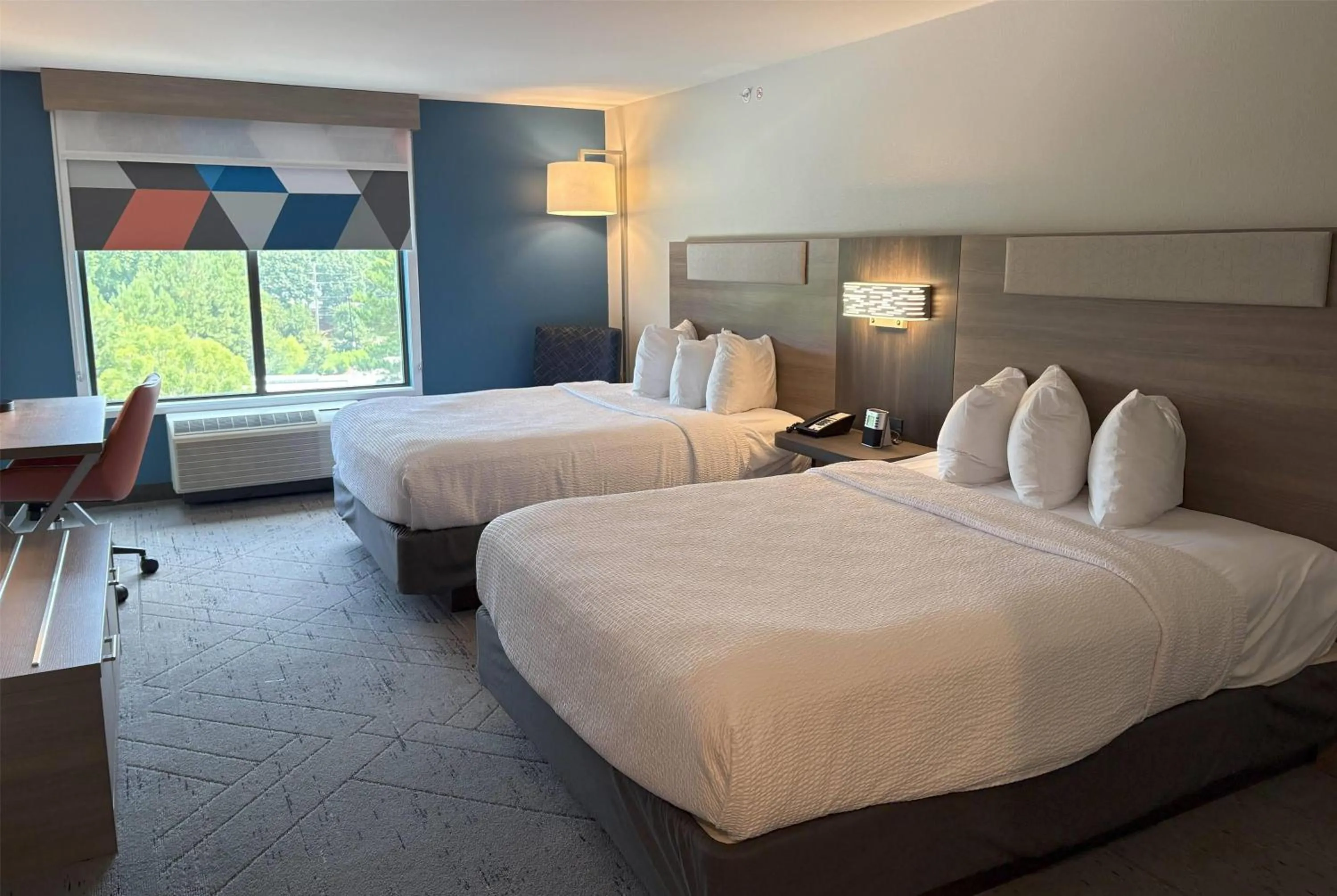 Queen Room with Two Queen Beds - Non-Smoking in Wingate by Wyndham State Arena Raleigh/Cary Hotel