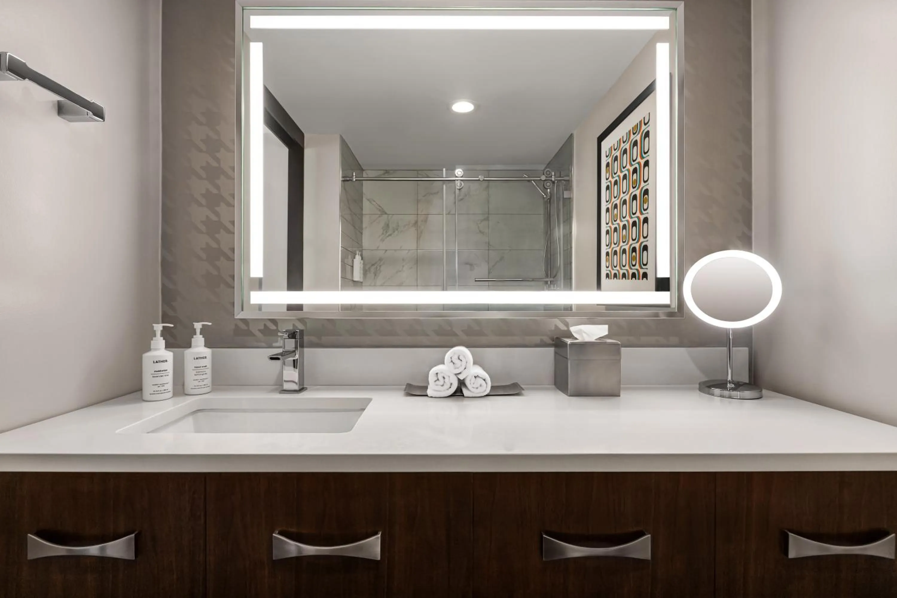 King Room with Balcony - Pool View in The American Hotel Atlanta Downtown-a Doubletree by Hilton