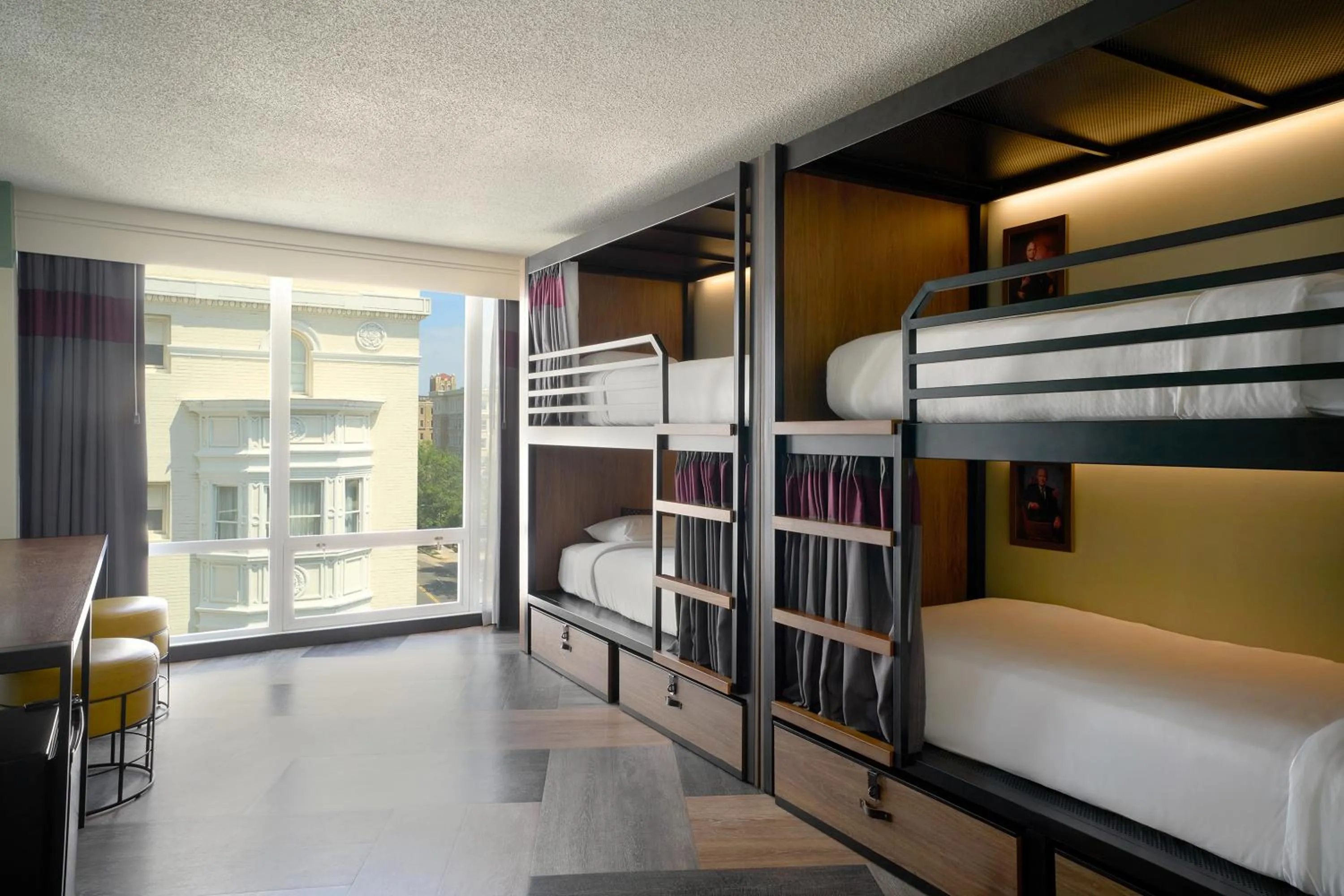 Bed in 4-Bed Female Dormitory Room in Generator Hotel Washington DC