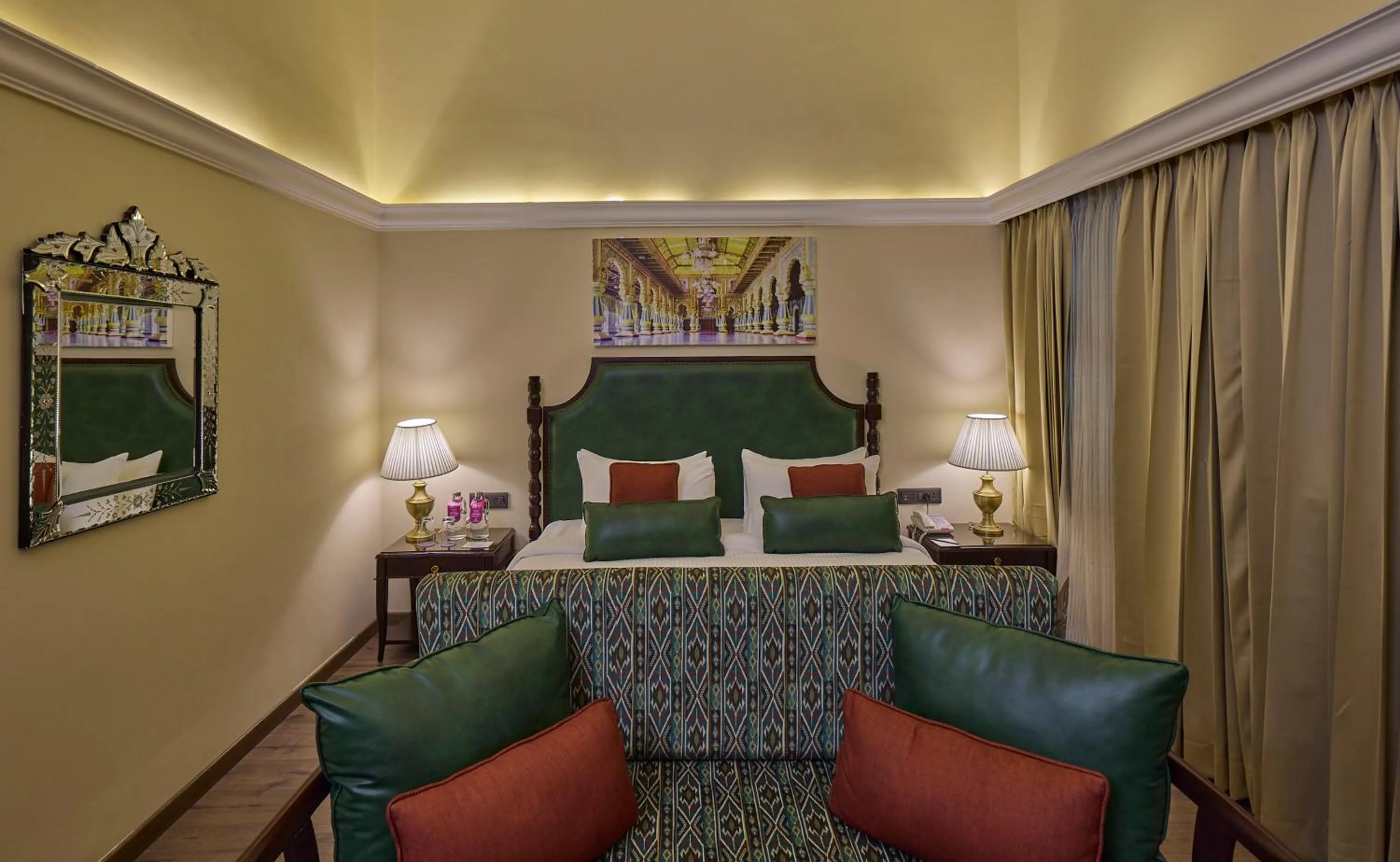 Luxury Heritage with Lawn view Balcony (Complimentary Hi Tea) - single occupancy in Royal Orchid Metropole Mysore