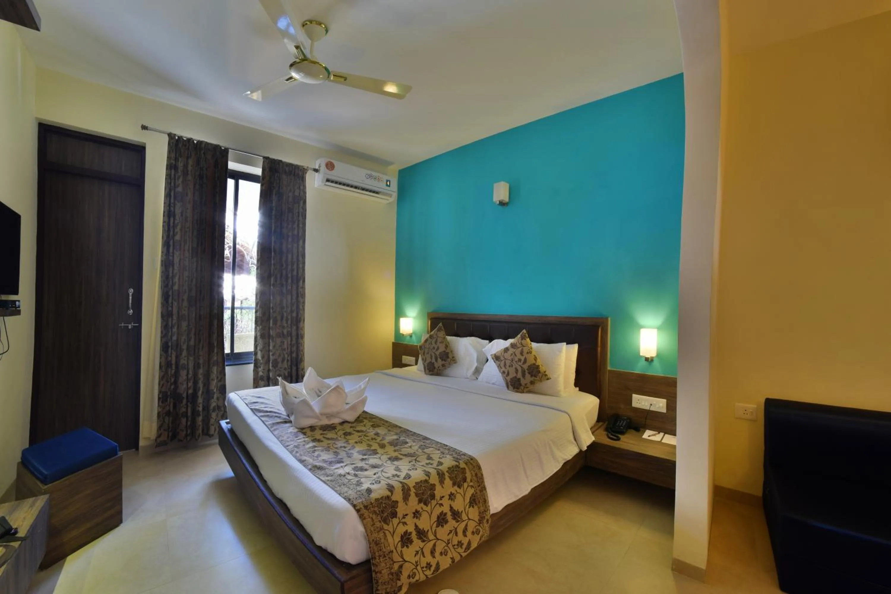 Premium Room - 10% Discount on Food & Soft Beverage, Welcome Drinks on Arrival, Early Check In & Late Check Out up to 2 Hrs. (Subject to Availability) in Pride Sun Village Resort & Spa