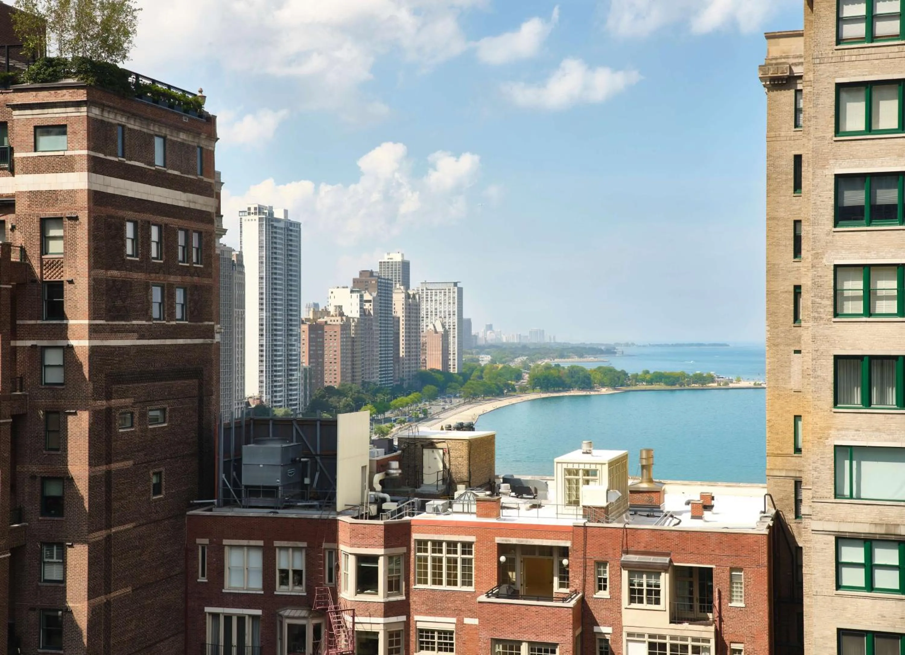 Mobility Accessible Lake View Studio Suite King in Sonesta ES Suites Chicago Downtown Magnificent Mile Medical