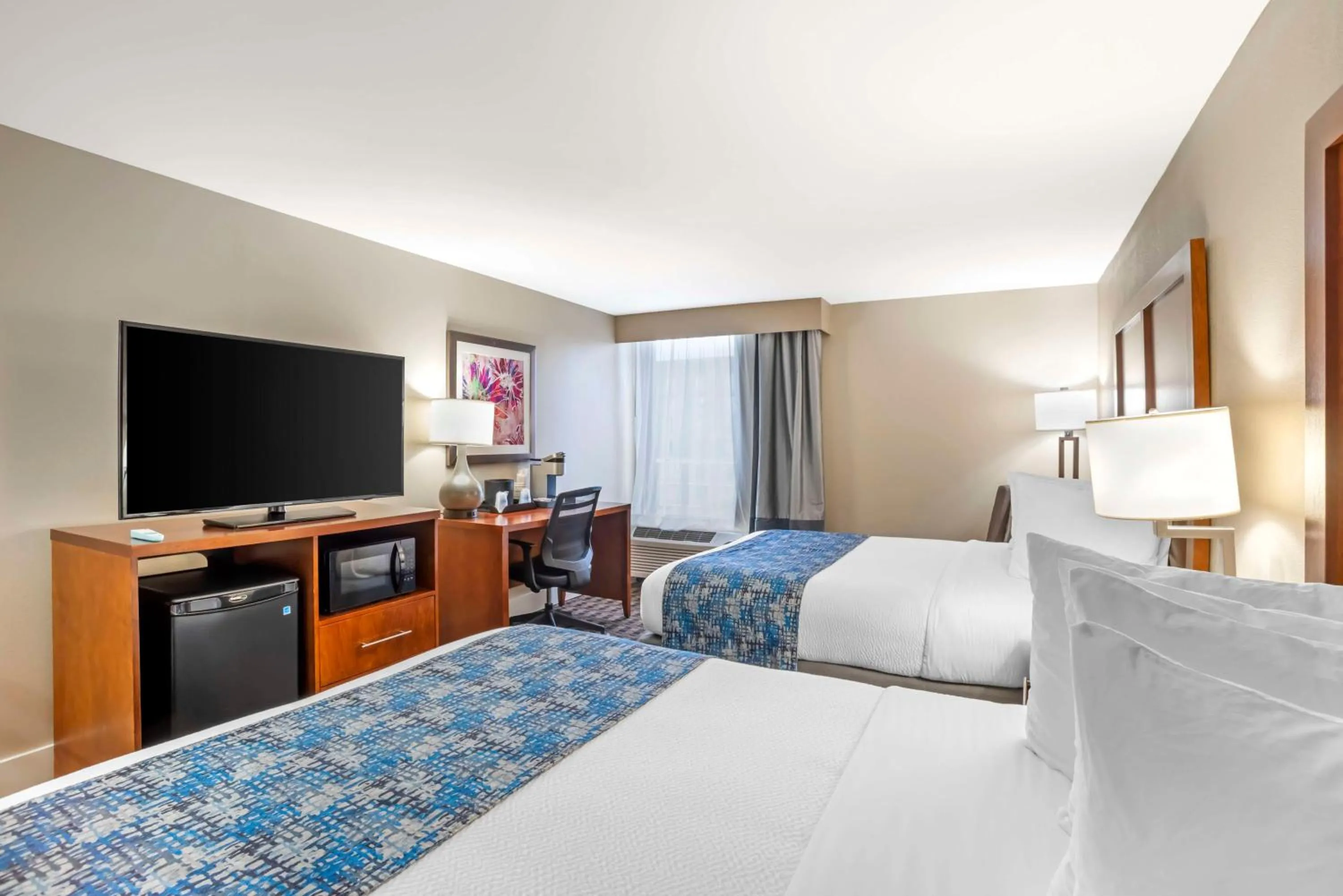 Queen Room with Two Queen Beds - Disability Access in Best Western Plus Greenville I-385 Inn & Suites