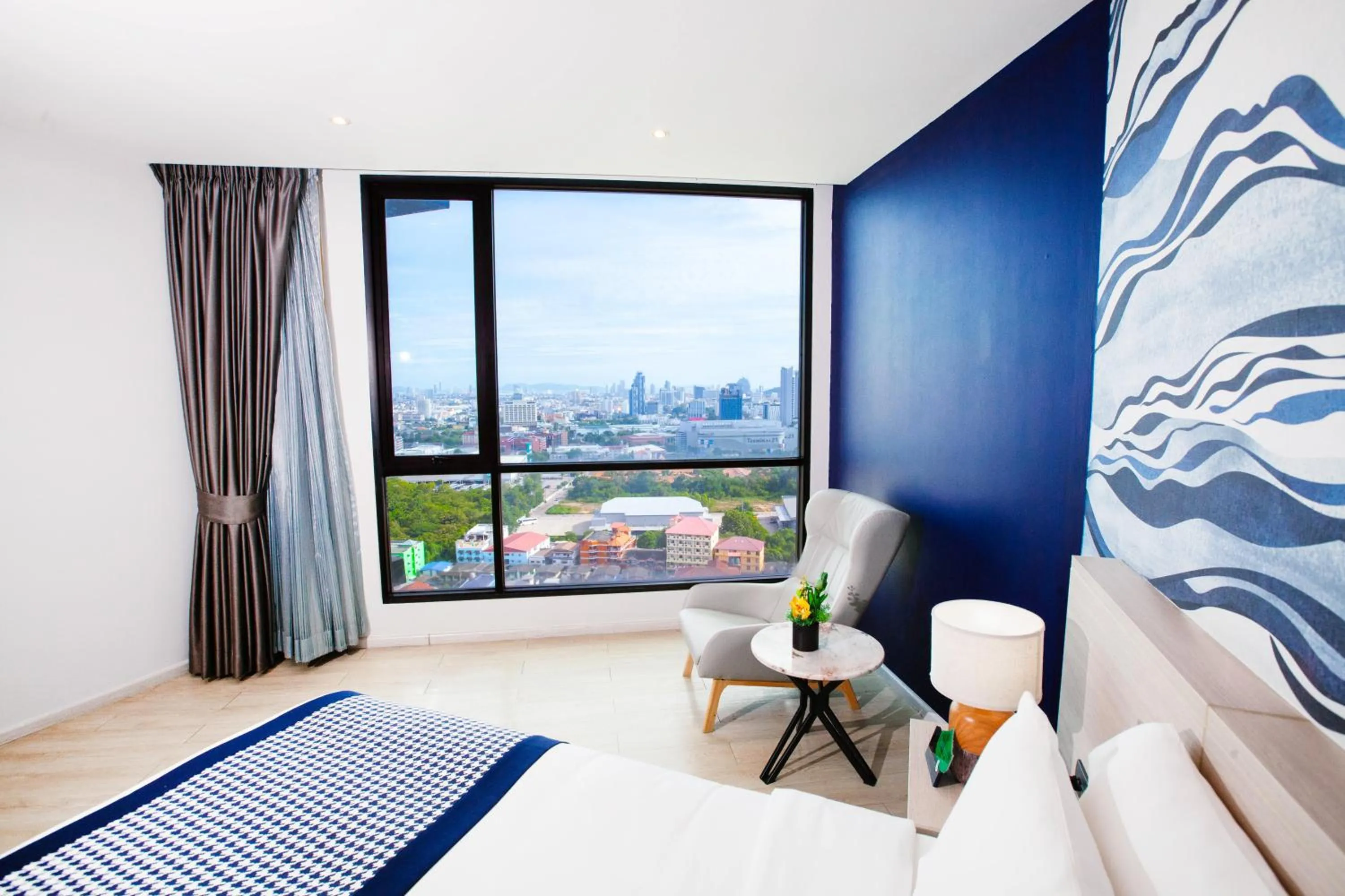 Deluxe Double or Twin Room with City View in Brighton Grand Hotel Pattaya - SHA Extra Plus