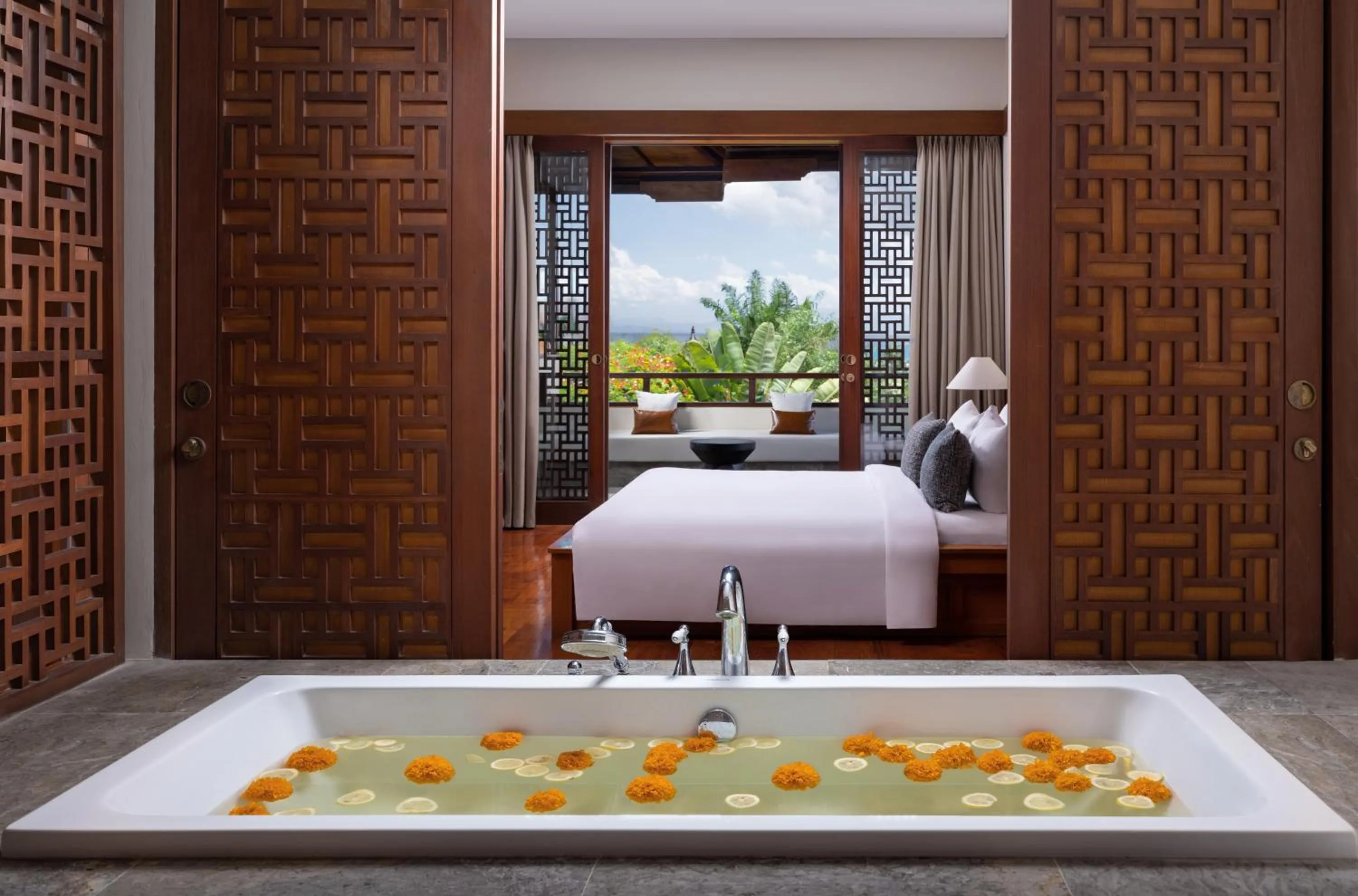 Two-Bedroom Garden View Family Suite in Sadara Resort