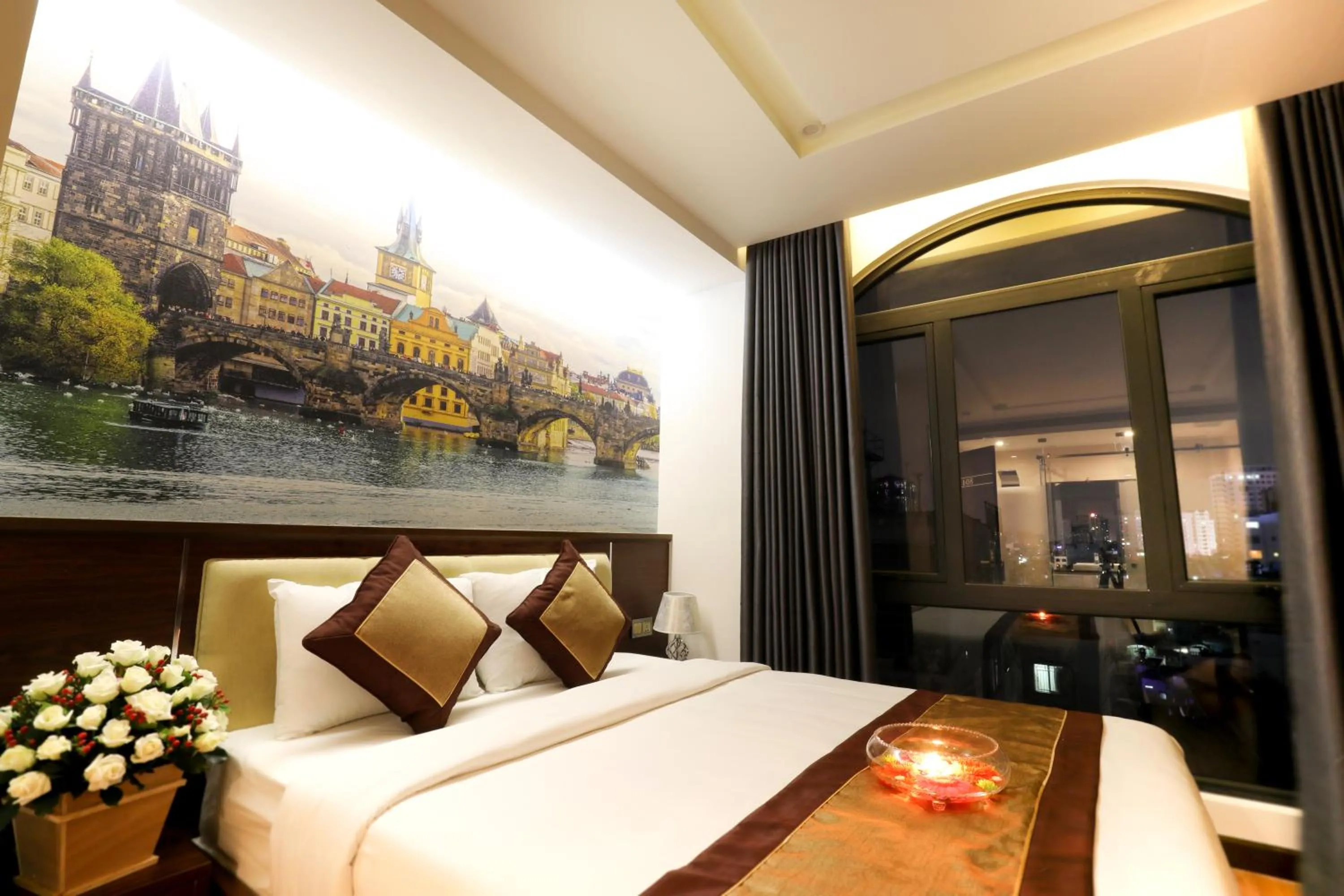 Deluxe Double Room with City View in Prague Hotel