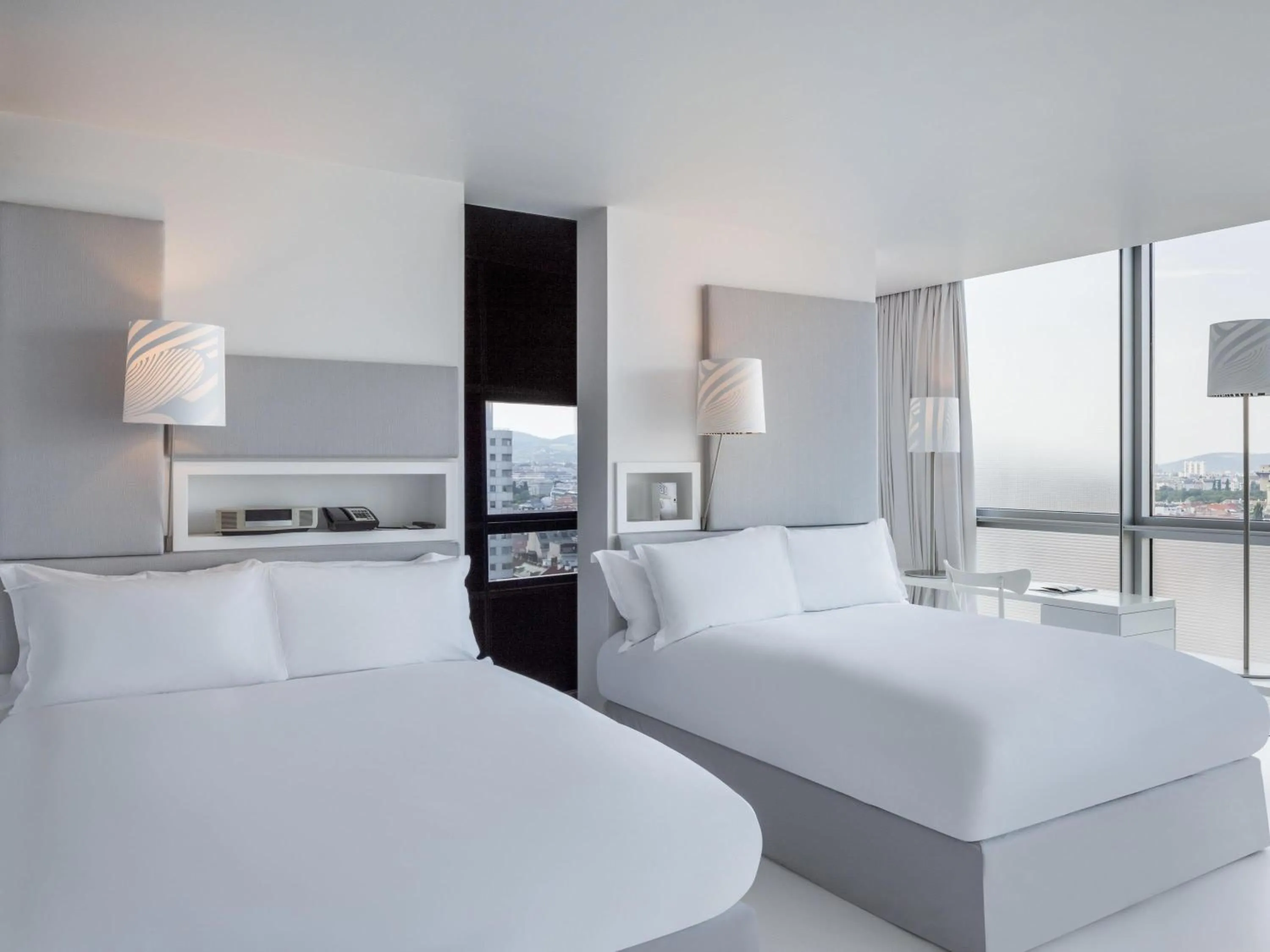 SO Urban Double Room with Two Double Beds and View in SO/ Vienna