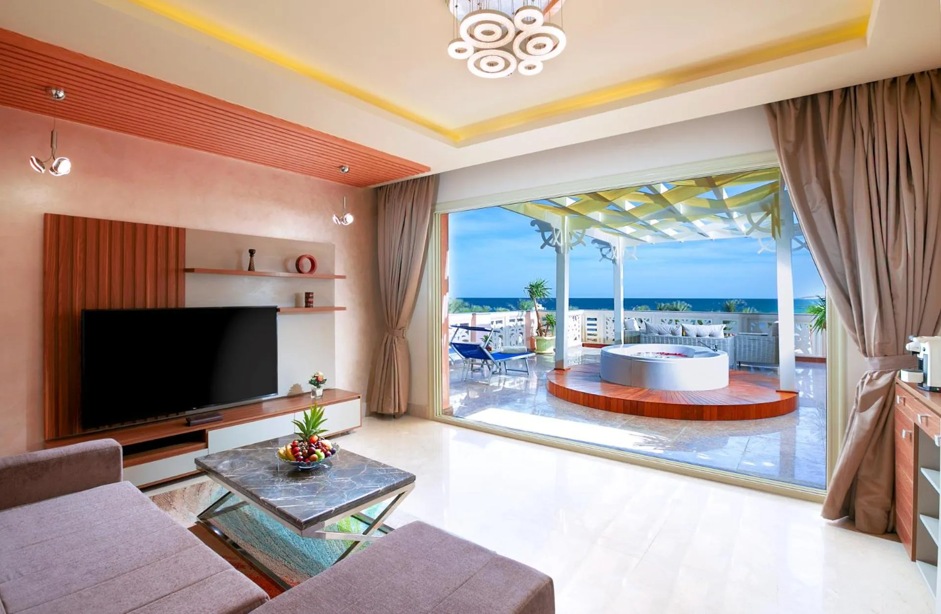 Suite with Sea and Pool View  in Pickalbatros Palace - Aqua Park Hurghada