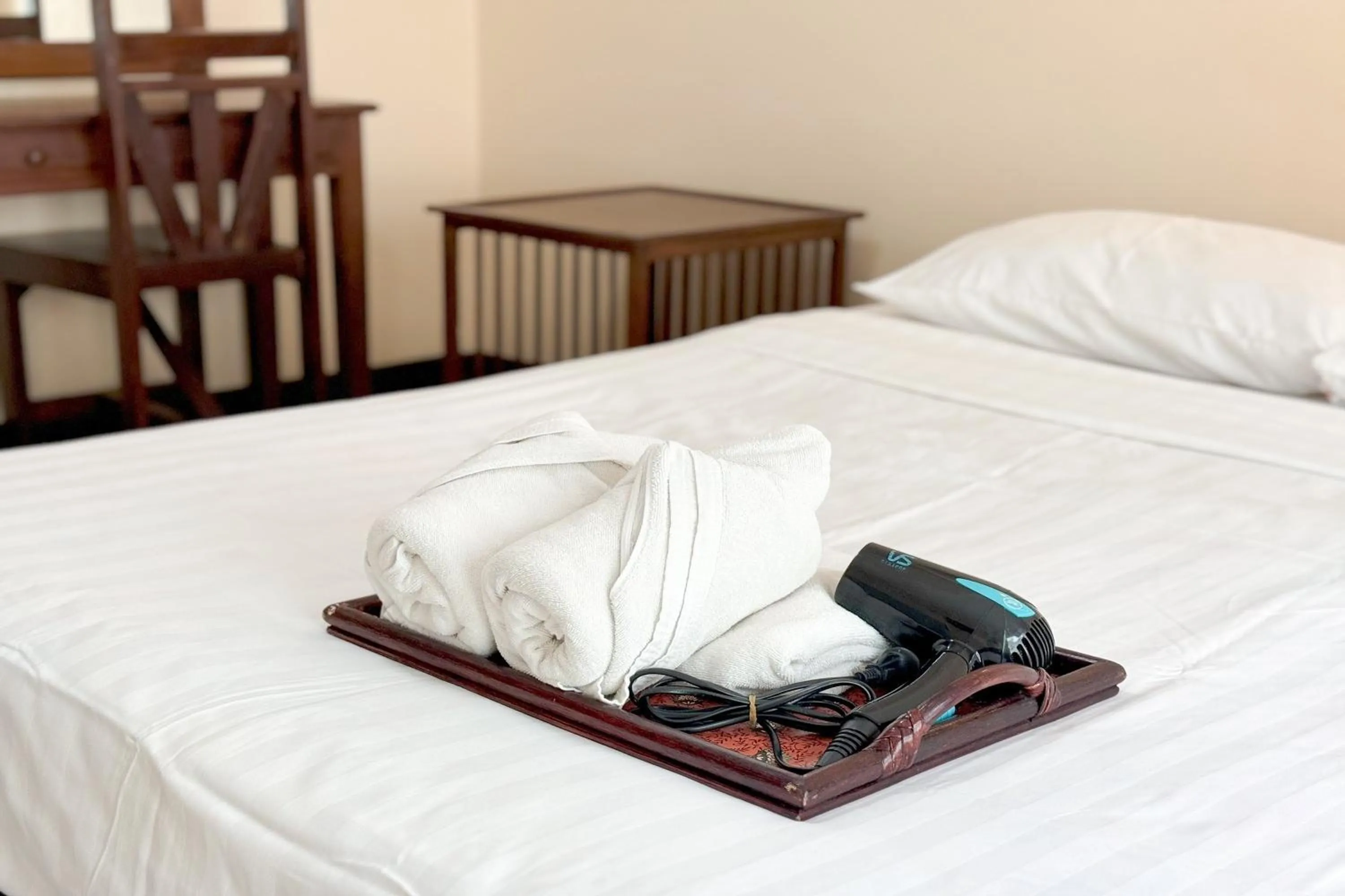 Standard Double Bed with Fan in SK House 2