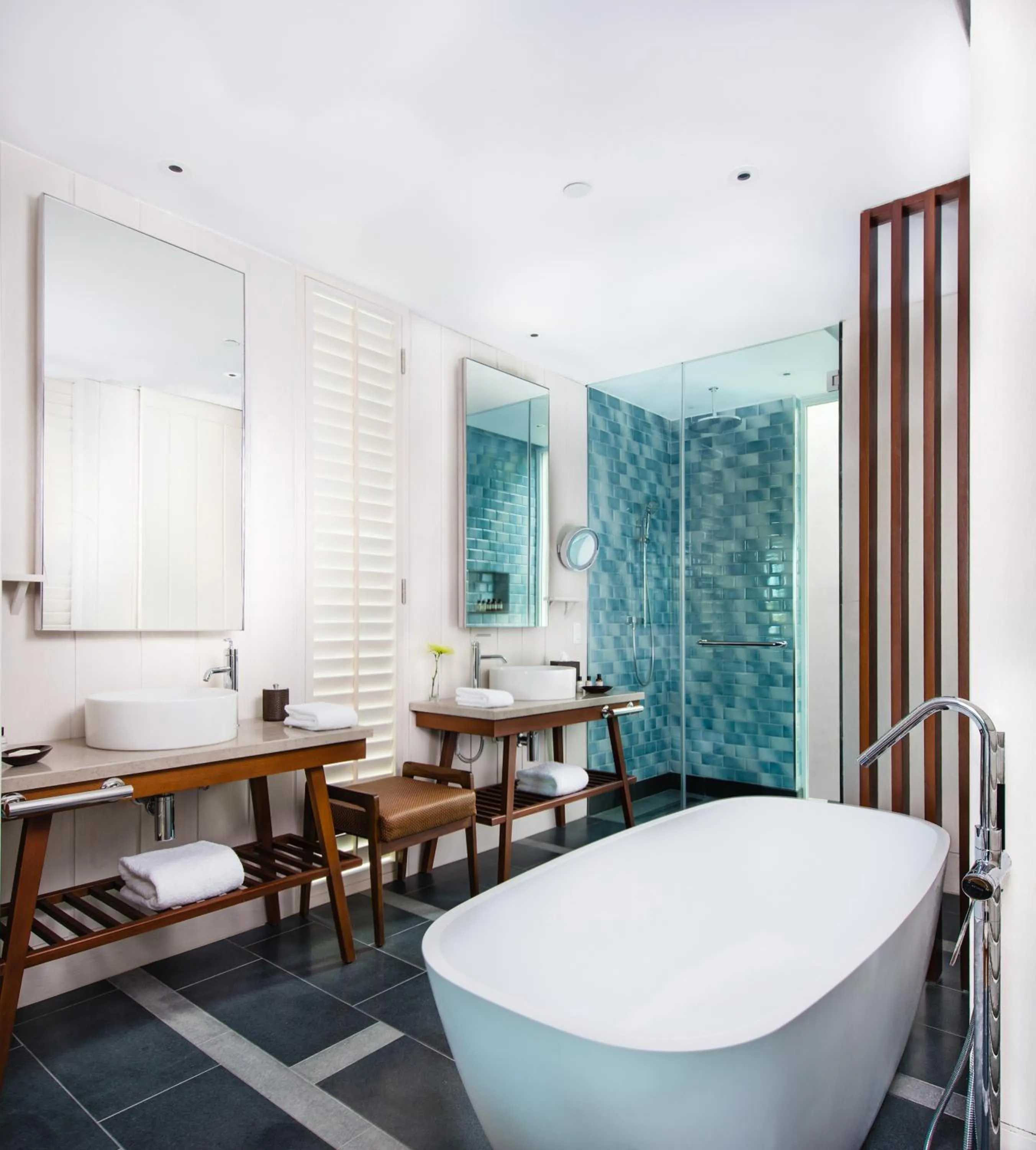 Queen Room with Two Queen Beds and Accessible Shower - Disability Access in Park Hyatt St. Kitts