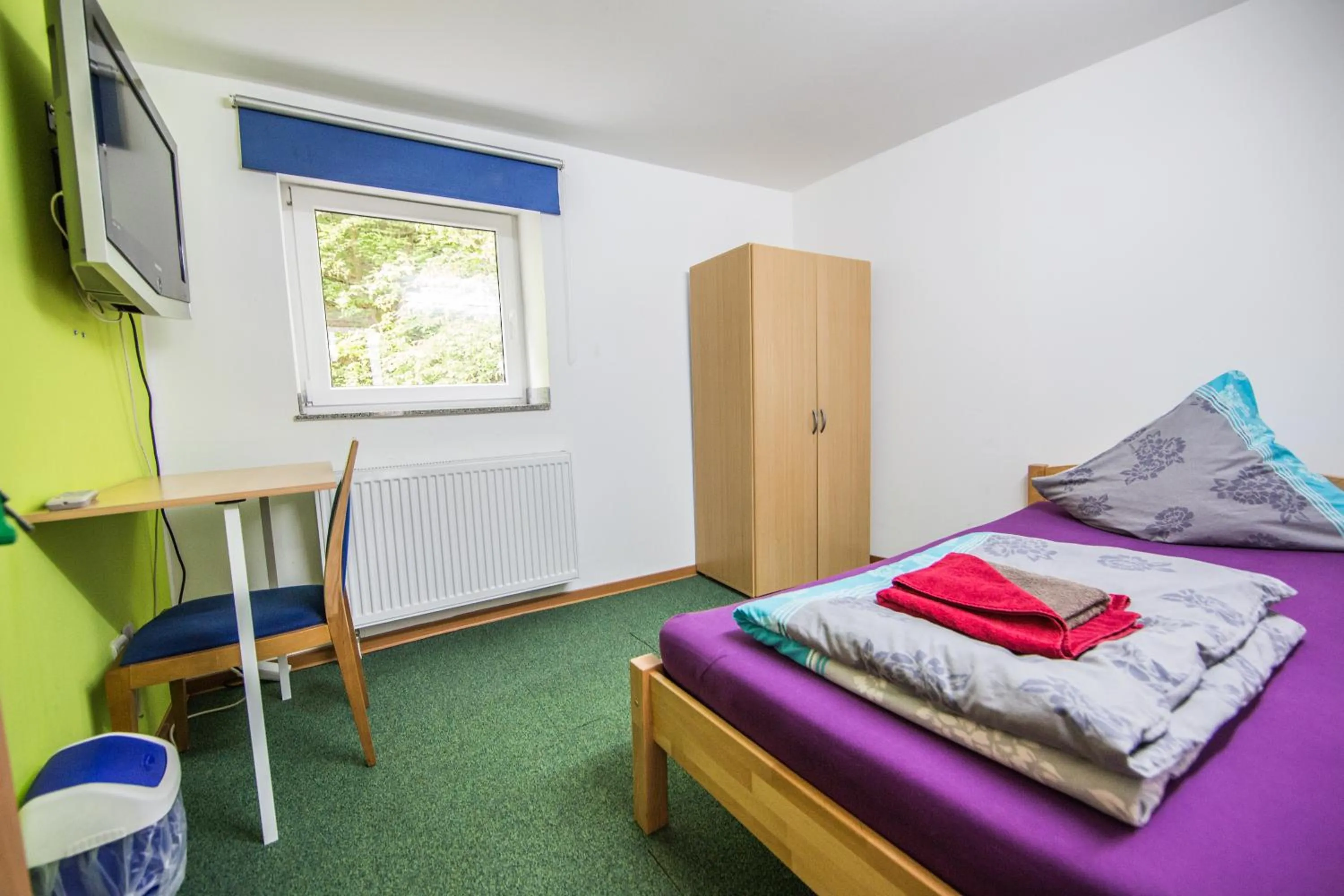 Single Room with Private Bathroom in Hotel Burghof