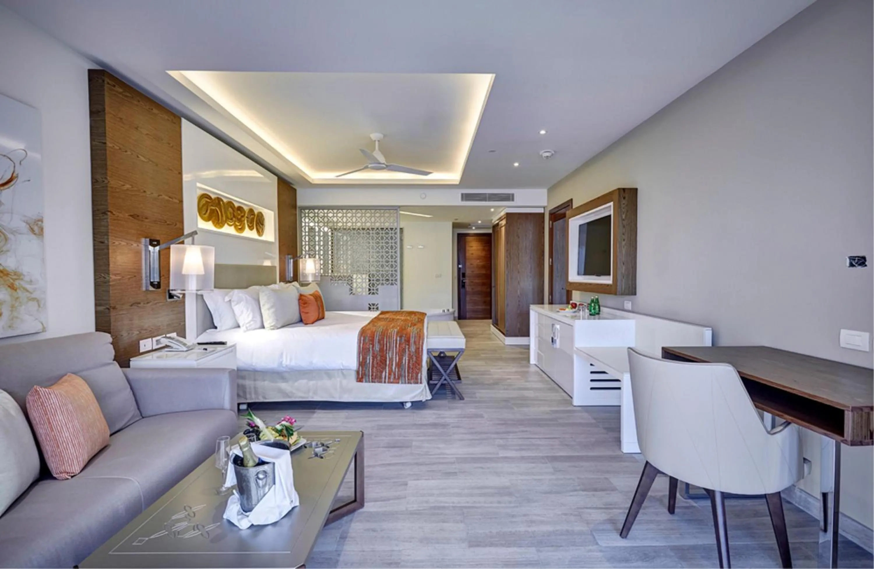 Luxury Junior Suite Ocean View Diamond Club  - single occupancy in Royalton Bavaro, An Autograph Collection All-Inclusive Resort & Casino