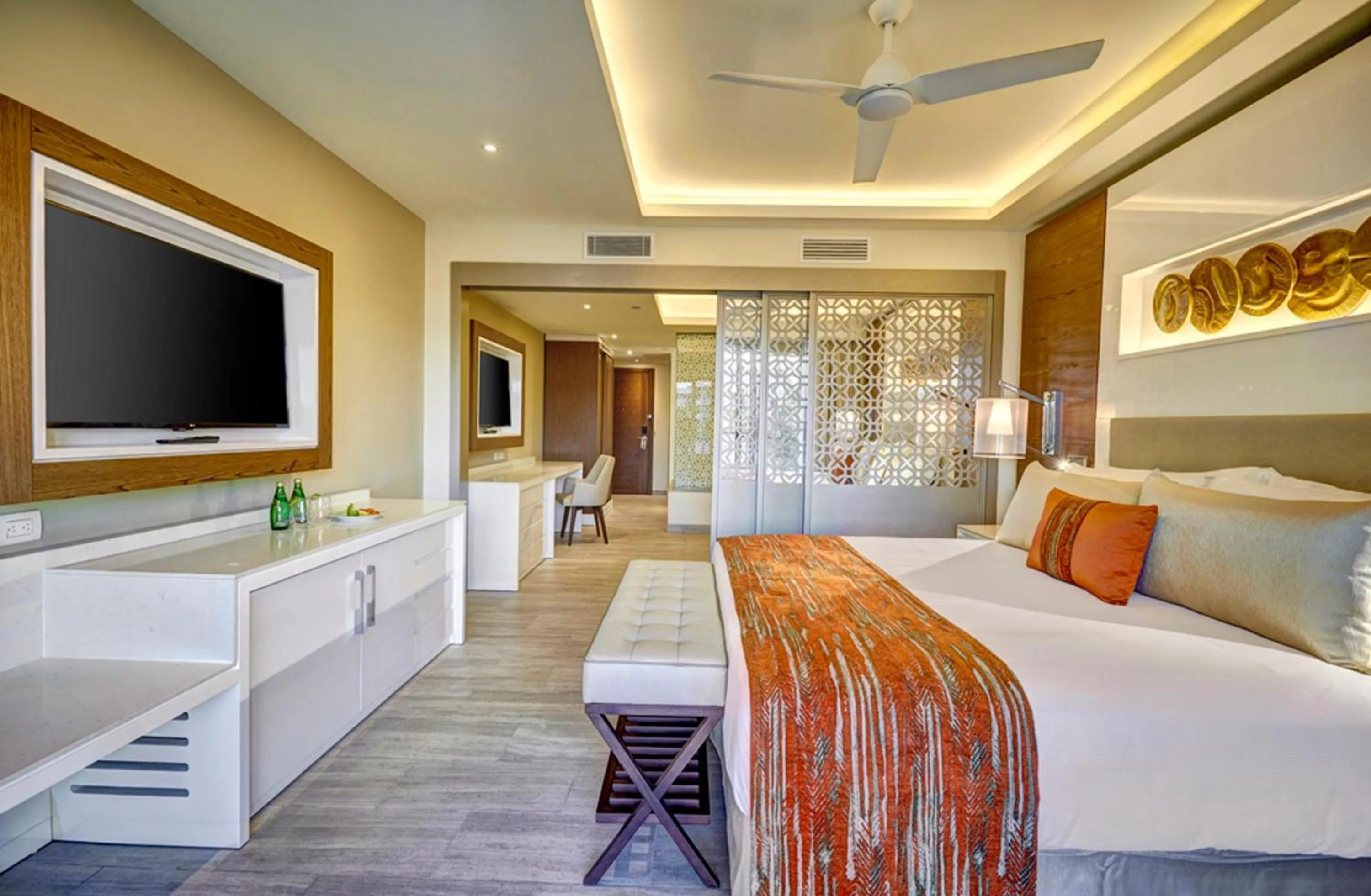 Luxury Family Suite Ocean View Diamond Club in Royalton Bavaro, An Autograph Collection All-Inclusive Resort & Casino