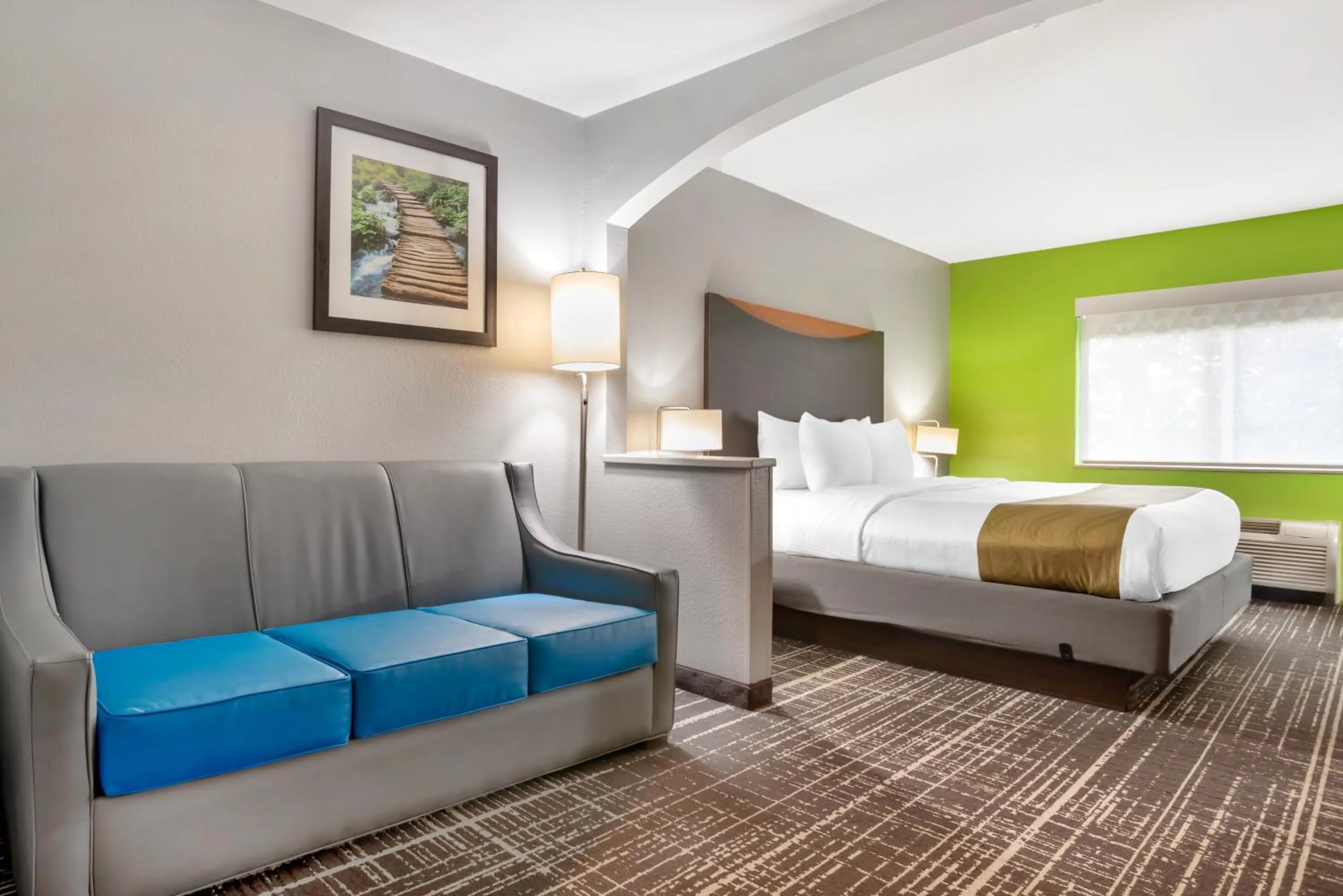 King Suite with Sofa Bed in Quality Inn & Suites Birmingham - Highway 280