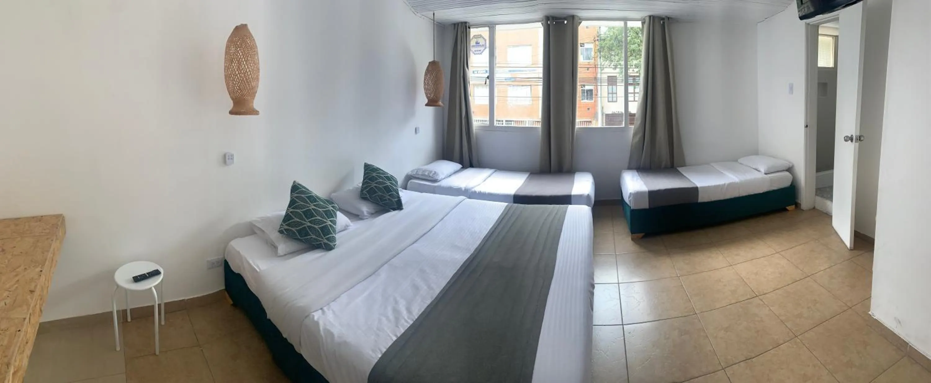 Quadruple Room - single occupancy in Hotel Quintas de Normandia