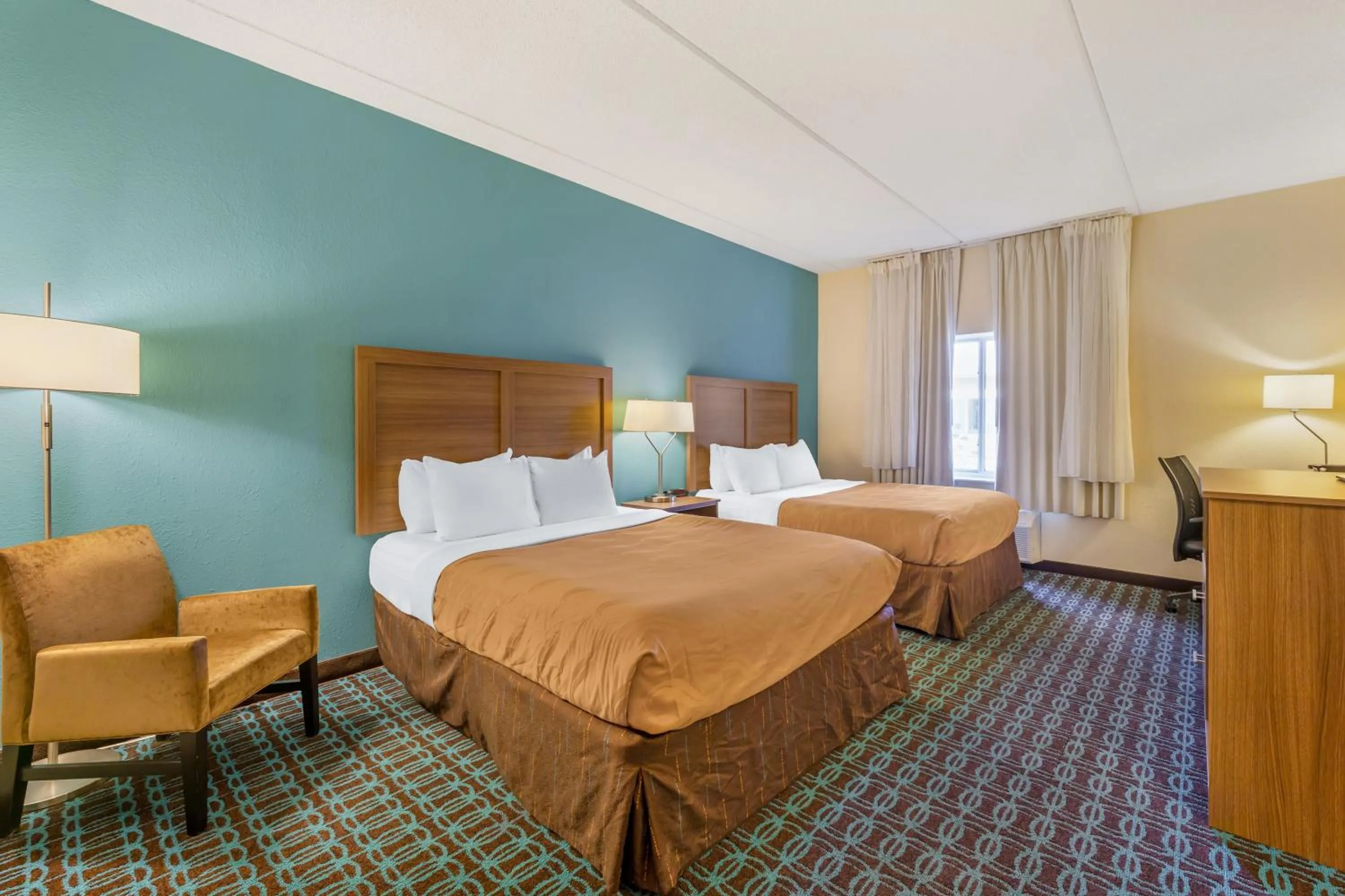 Quadruple Room with Two Queen Beds - Non Smoking in Quality Inn & Suites Sandusky