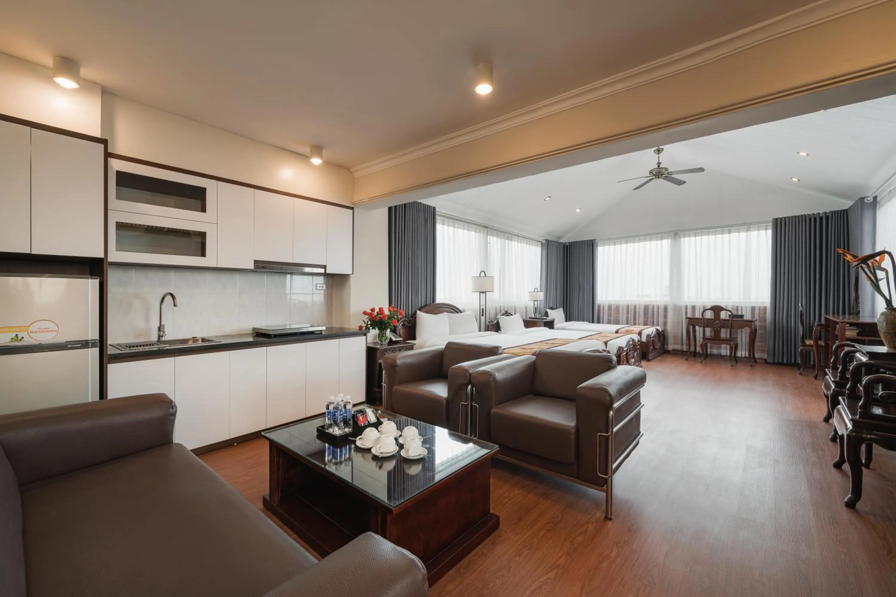 Junior Suite Family Room in Hanoi Little Town Hotel