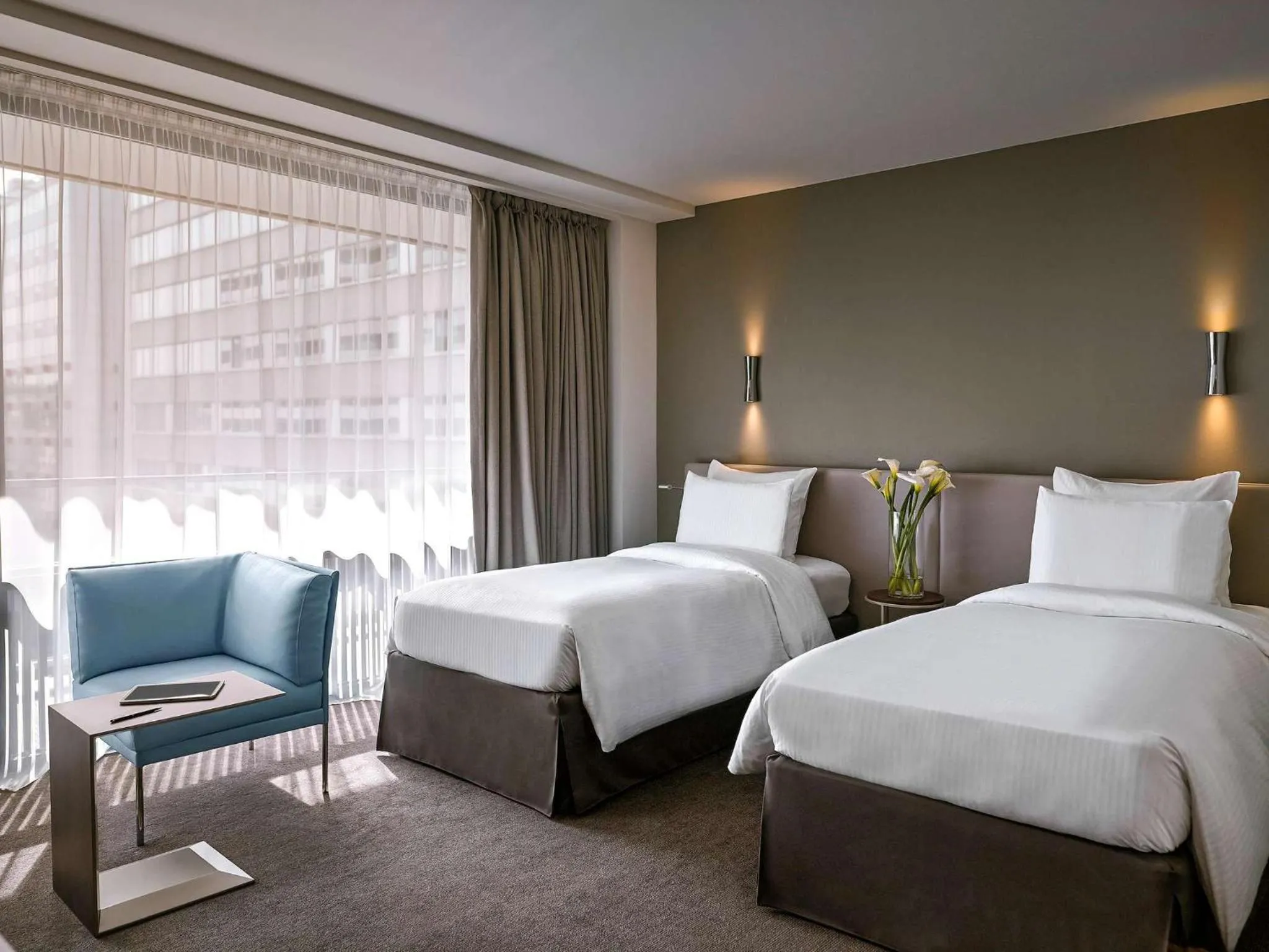 Classic Twin Room - Garden Side in Pullman Paris Tour Eiffel