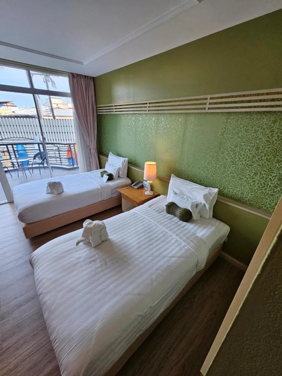 Twin Room with Terrace in A-Te Chumphon Hotel - SHA Plus