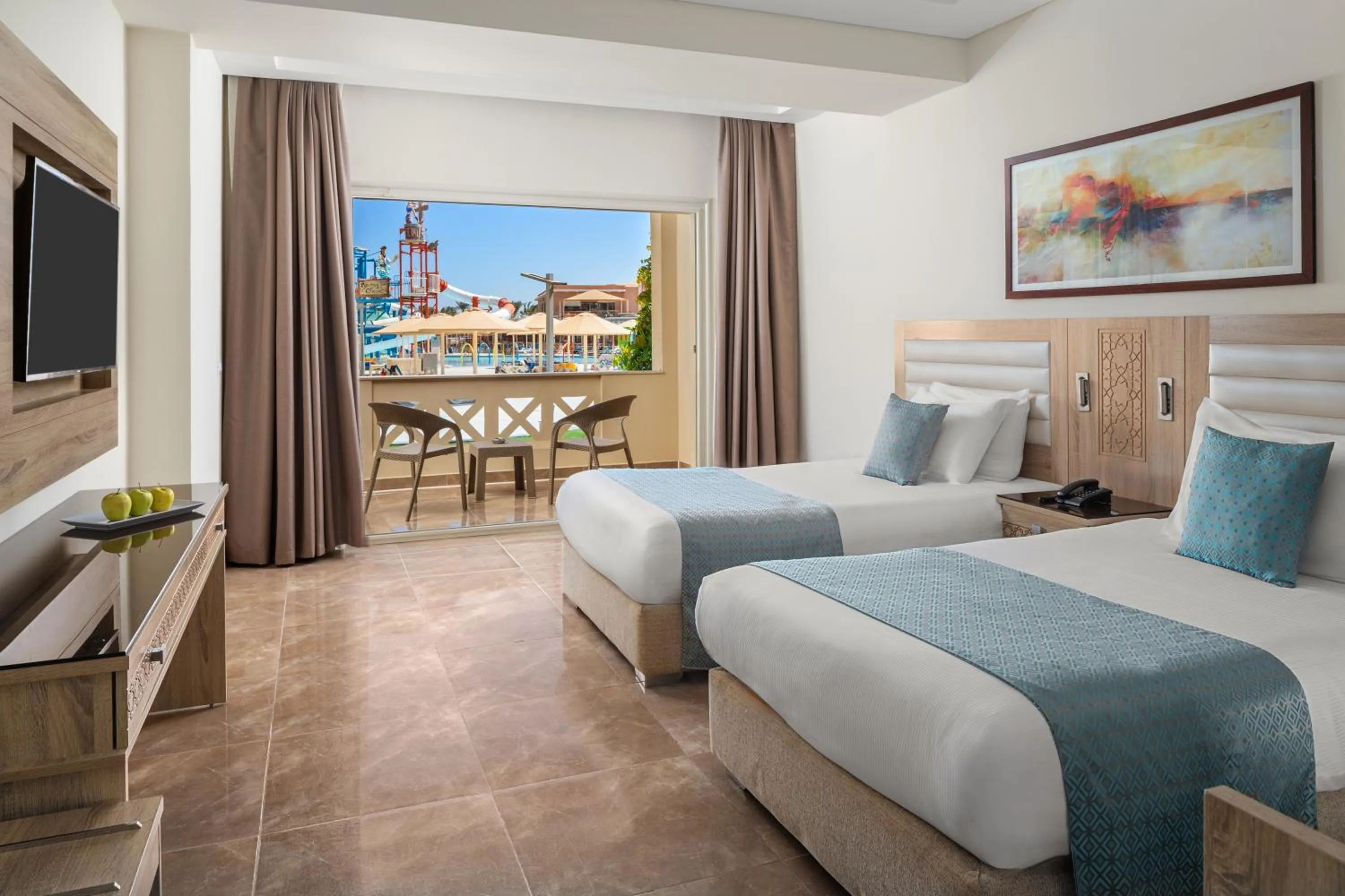 Family Room (2 Adults + 2 Children) in Pickalbatros Aqua Blu Resort - Hurghada