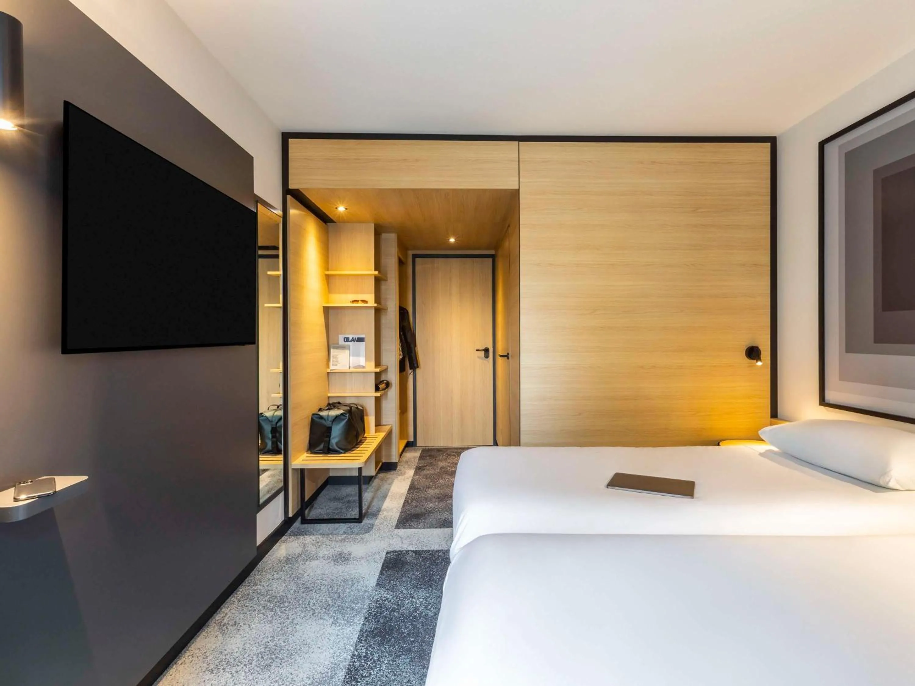 Standard Room with Two Double Beds in ibis Nancy Centre Stanislas