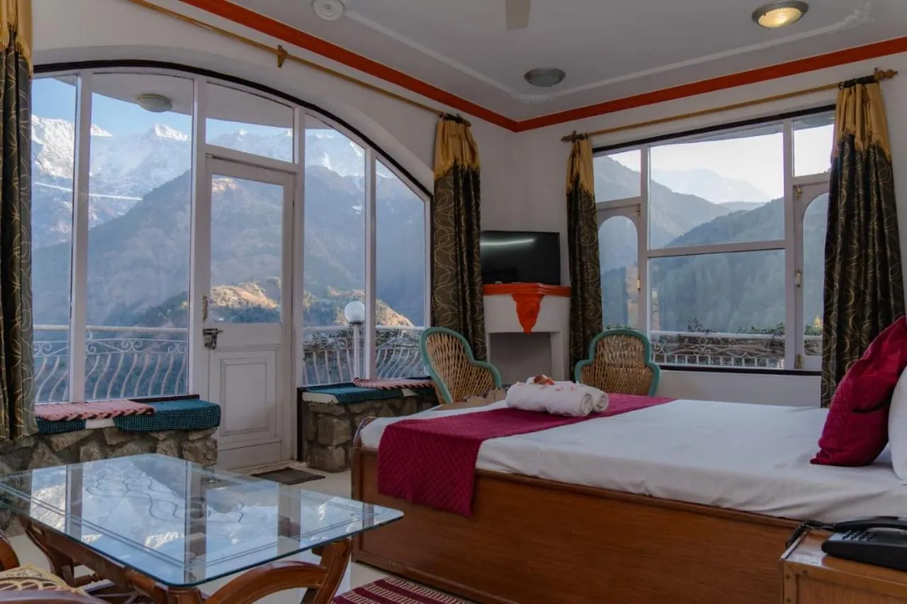 King Room with Mountain View in Hotel Victoriya Palace,Mcleod Ganj