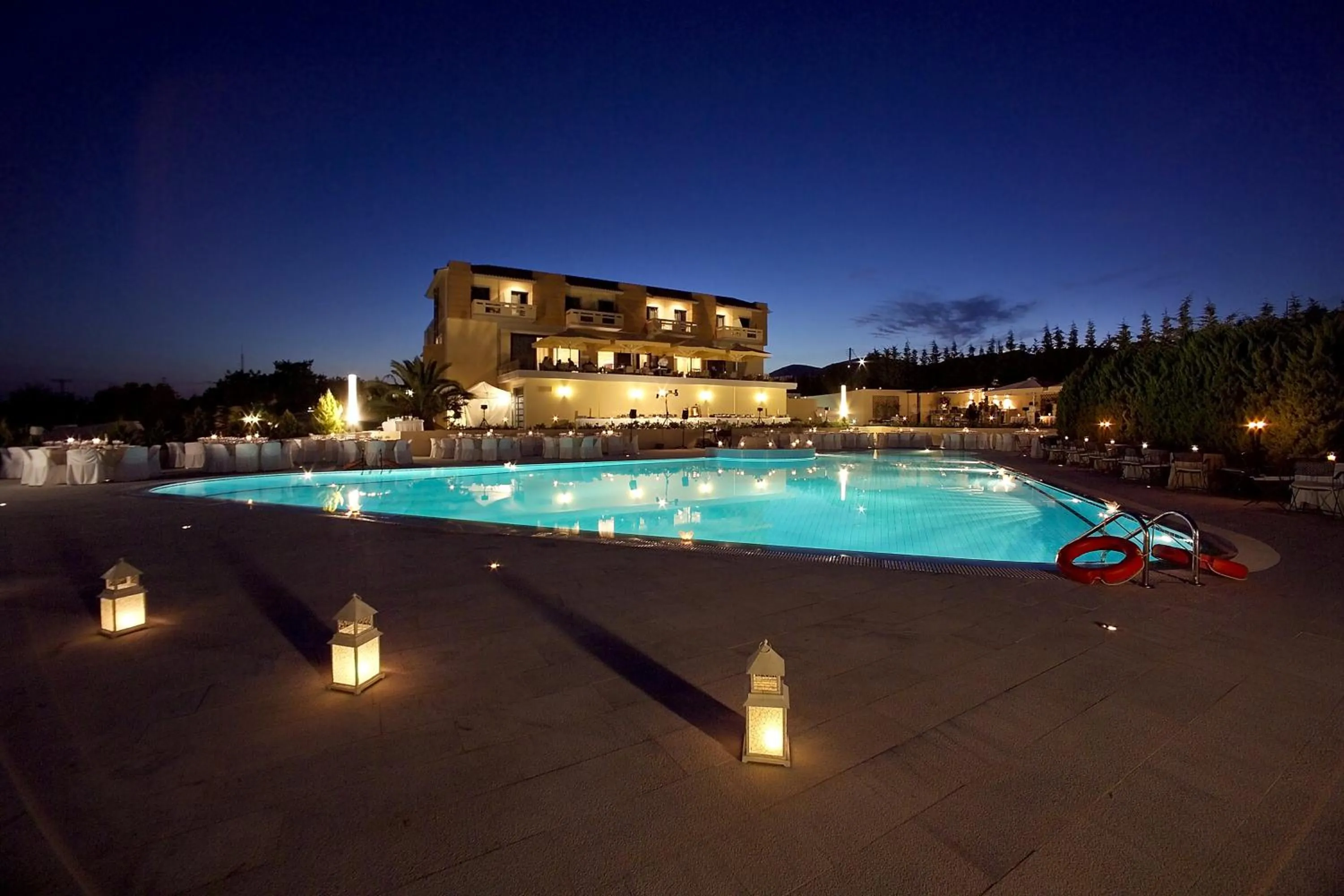 Night in Dekelia Hotel