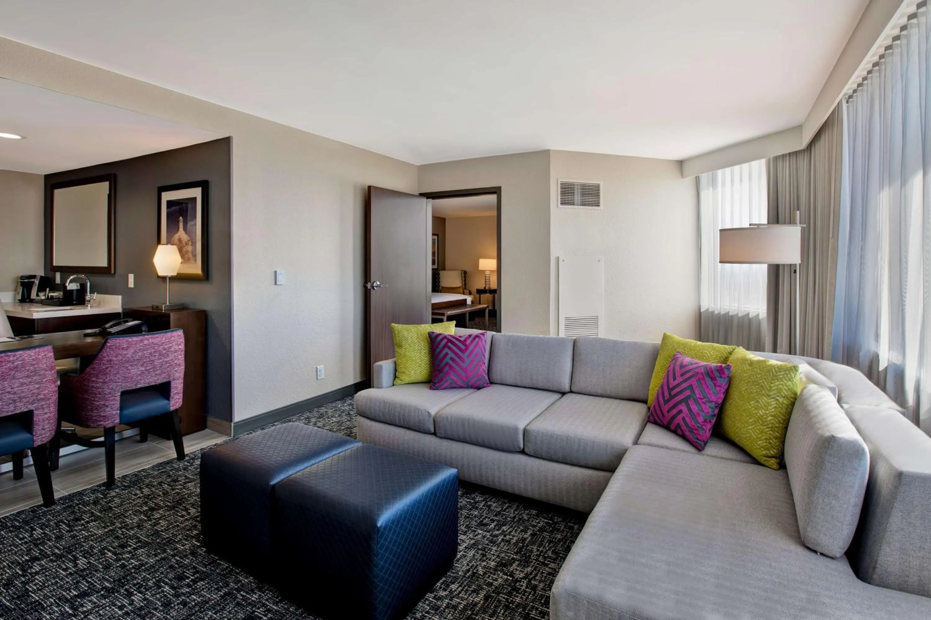 Corner King Suite in Embassy Suites By Hilton Oklahoma City Northwest