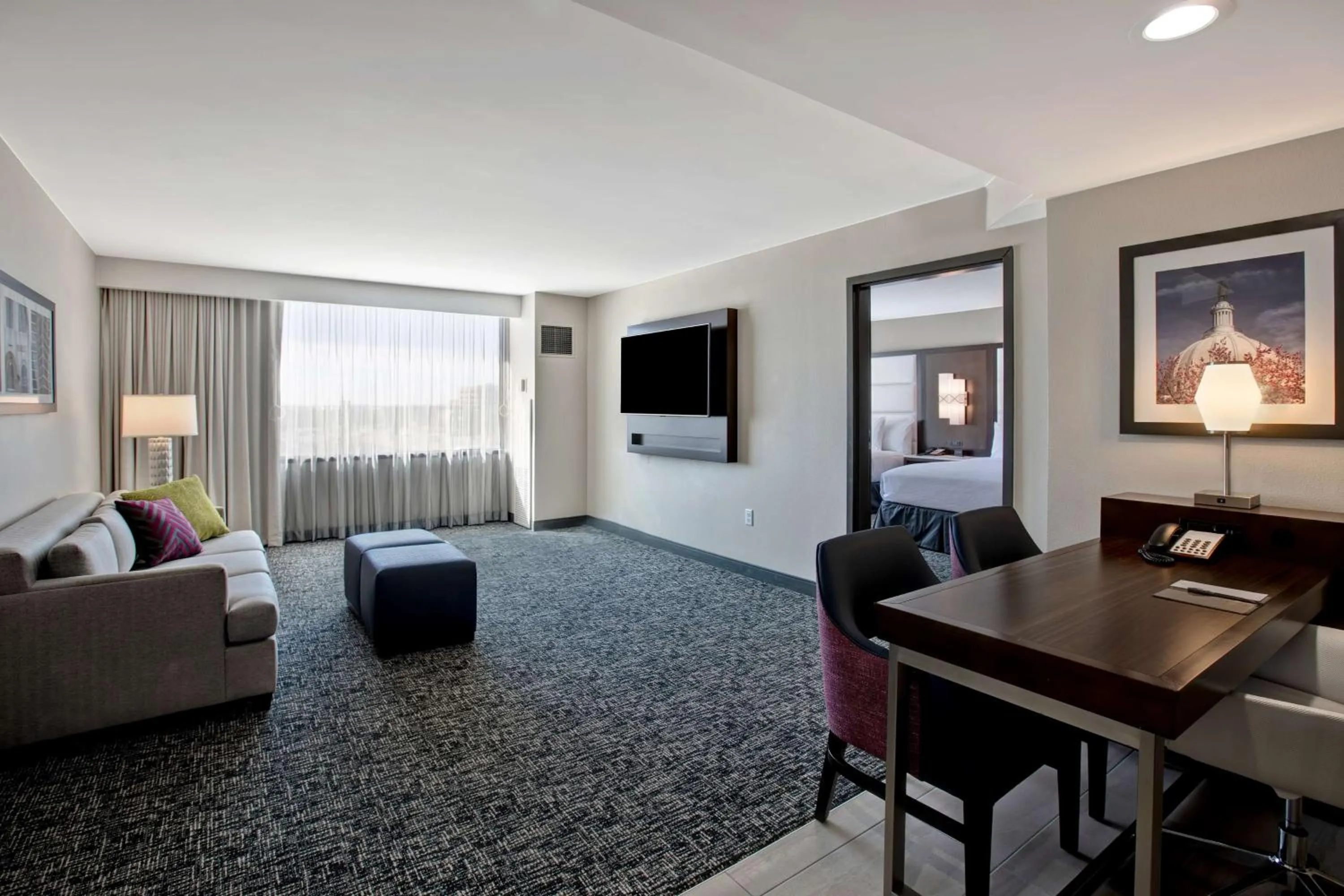 Suite with Mobility/Hearing Access - Non-Smoking in Embassy Suites By Hilton Oklahoma City Northwest