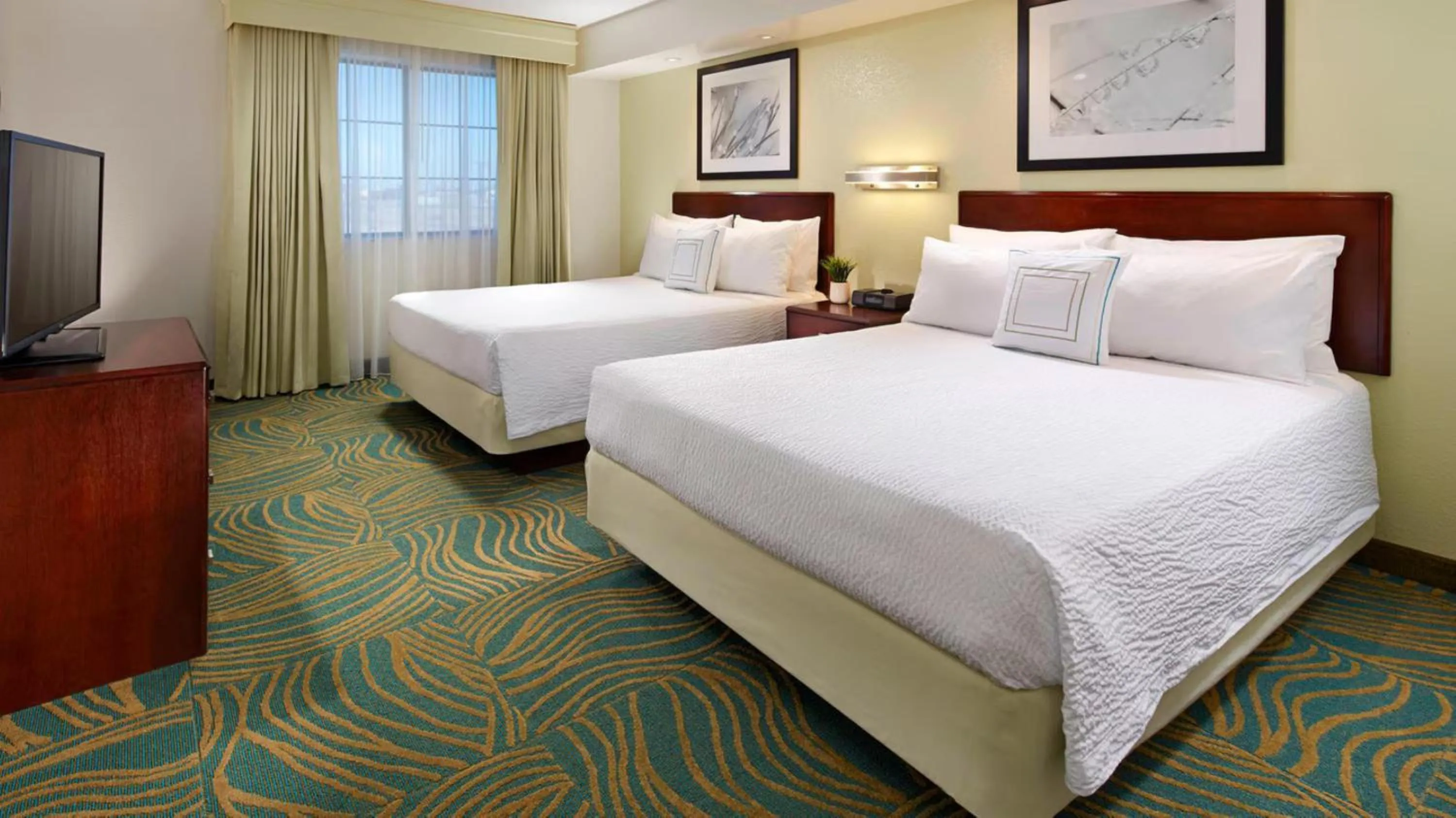 Queen Suite with Two Queen Beds - Non-Smoking in SpringHill Suites Victorville Hesperia