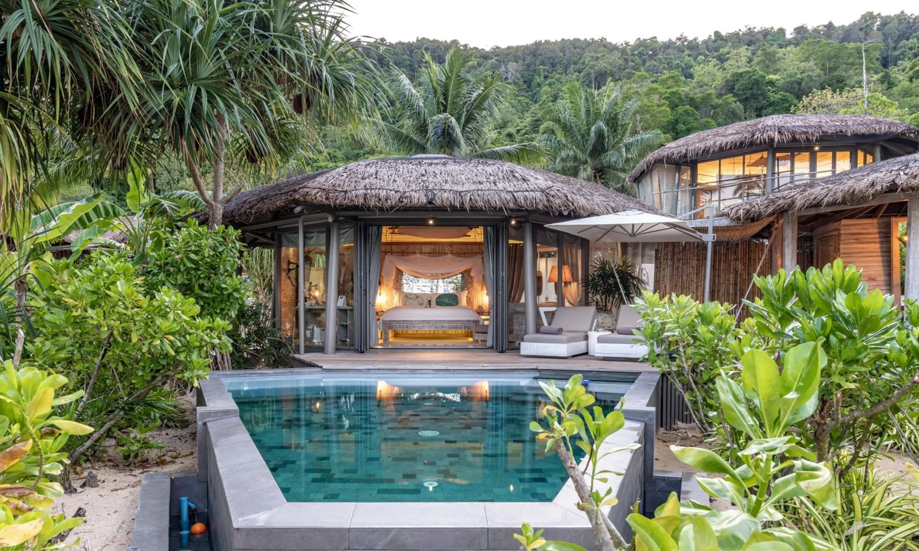 Beachfront Pool Villa in TreeHouse Villas Koh Yao - Adults Only