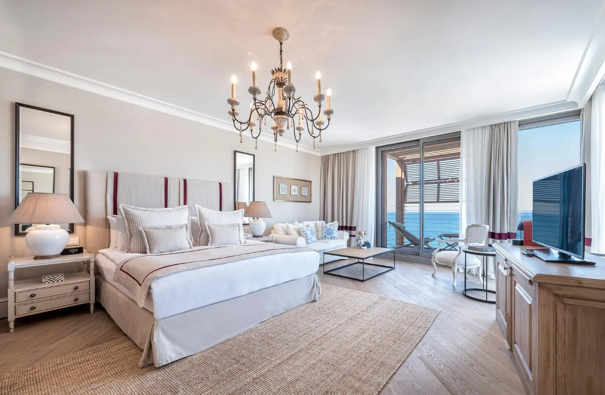 Deluxe Balcony Sea View Room in Allium Bodrum Resort & Spa